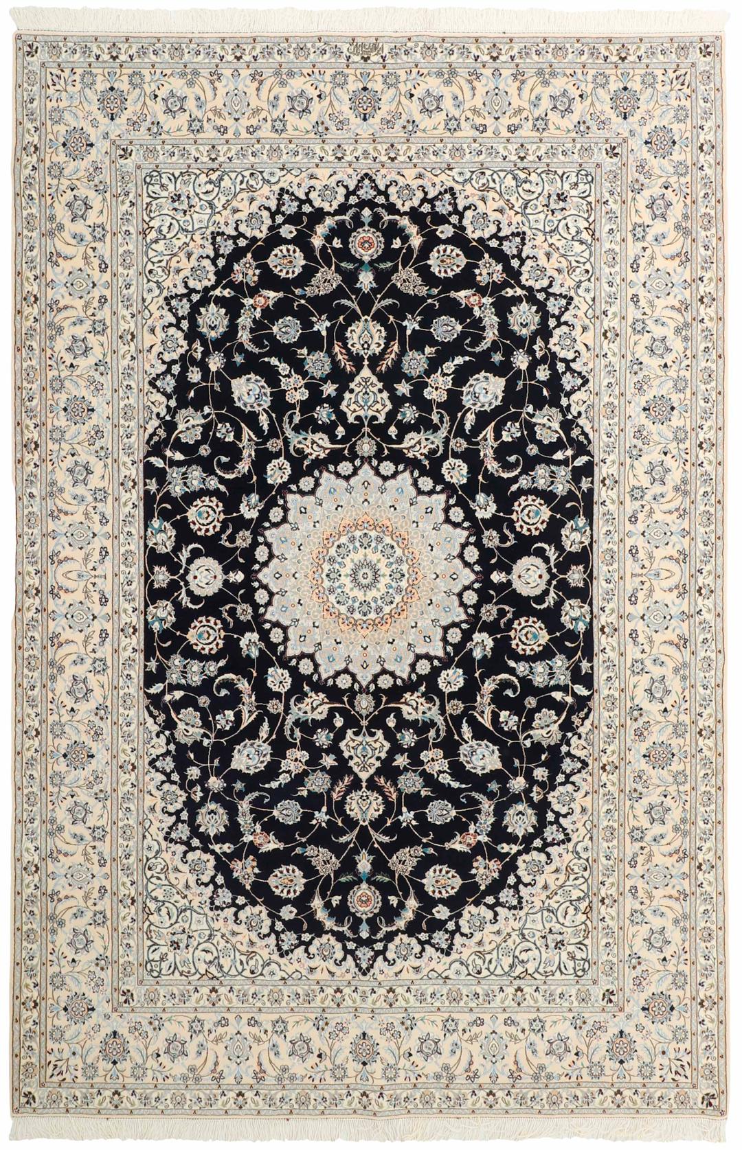 Nain 6La - Beige / Dark grey - 207 x 306 cm