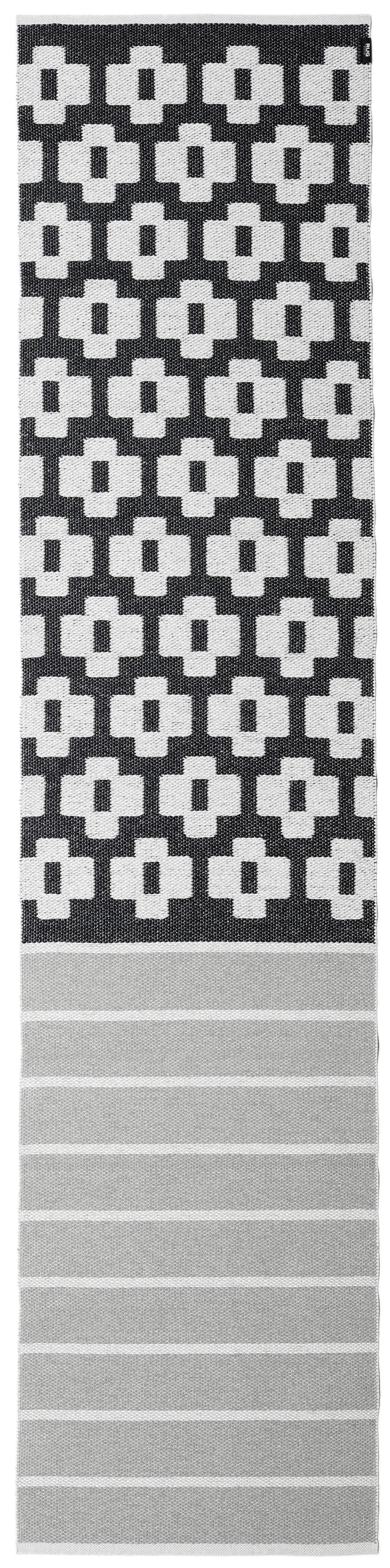 Rugvista core - Siri - Black, Runner 70 x 300 cm Rug - Rugvista
