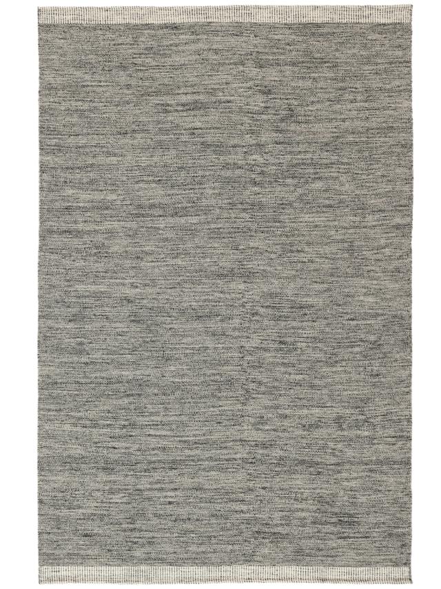 RugVista Tappeto Kilim Moderno Runner 80x350 Cm – Nero/Bianco – Pelo Corto In Cotone – Per Corridoio E Cucina - 2