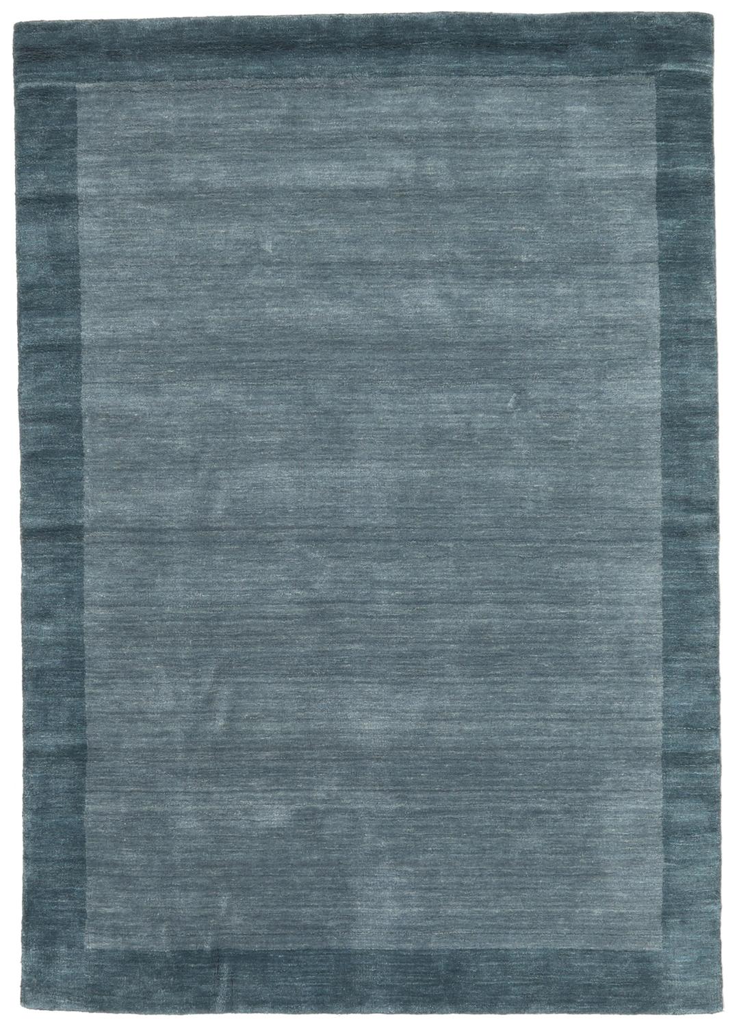 Handloom Frame - Dark teal - 160 x 230 cm