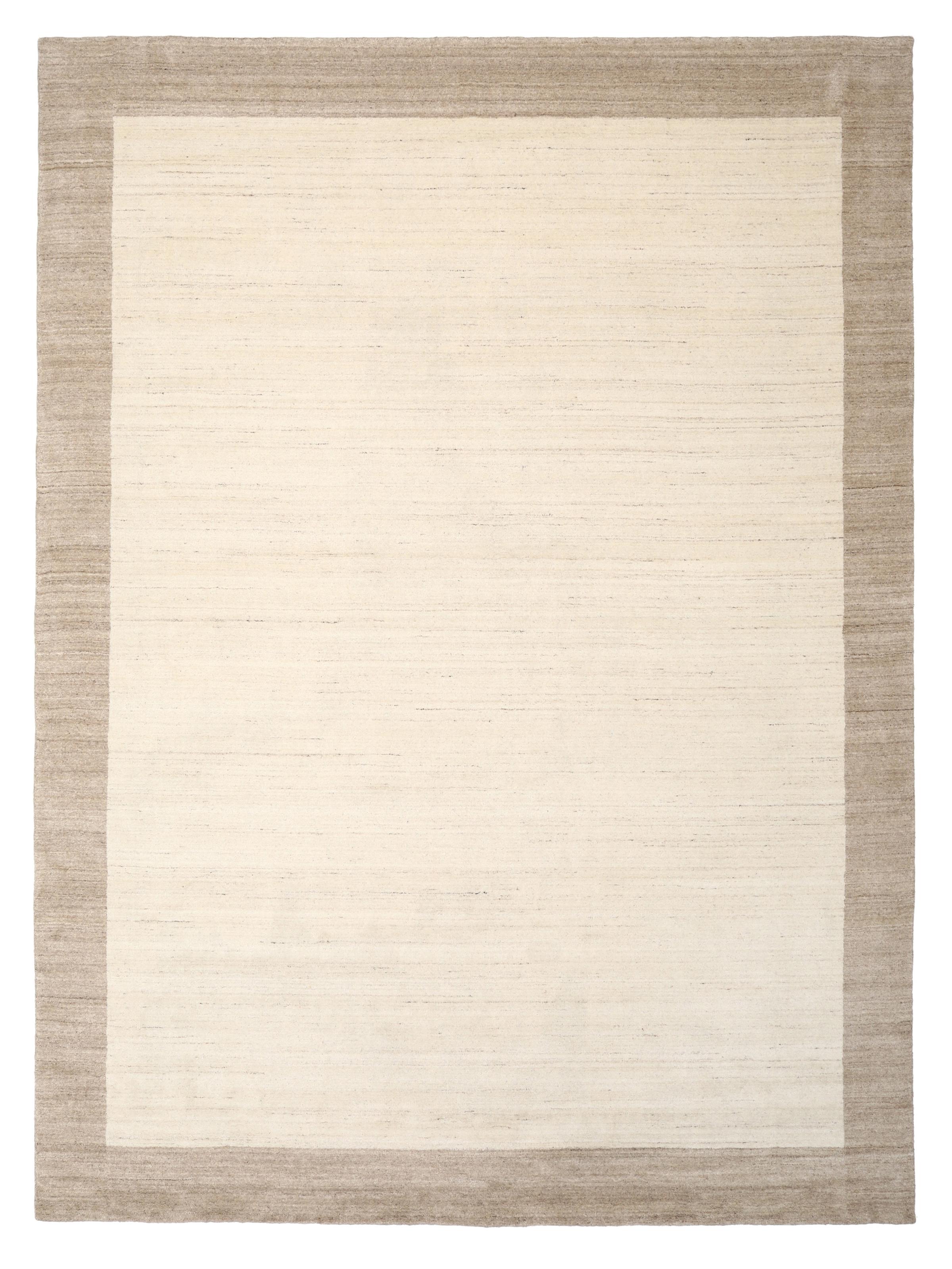 Handloom Frames Rugvista premium - Handloom Frame - Alb Natural / Bej 300 x 400 cm ...