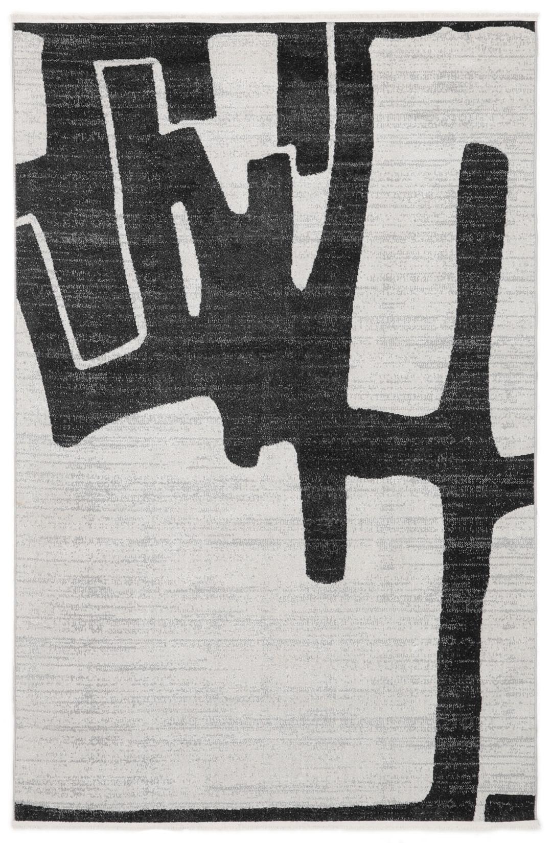 Art field - Black / White - 200 x 300 cm