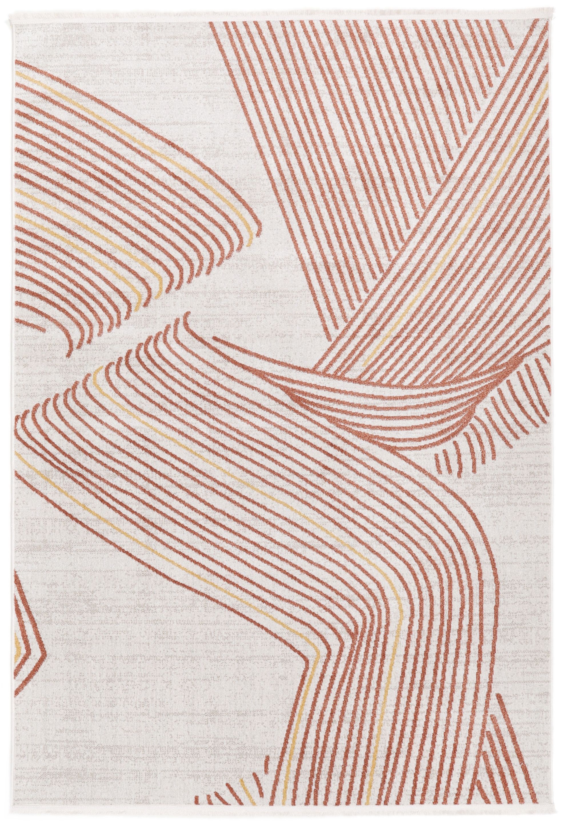 Rugvista essential - Flow - Rust Red 160 x 230 cm Rug - Rugvista