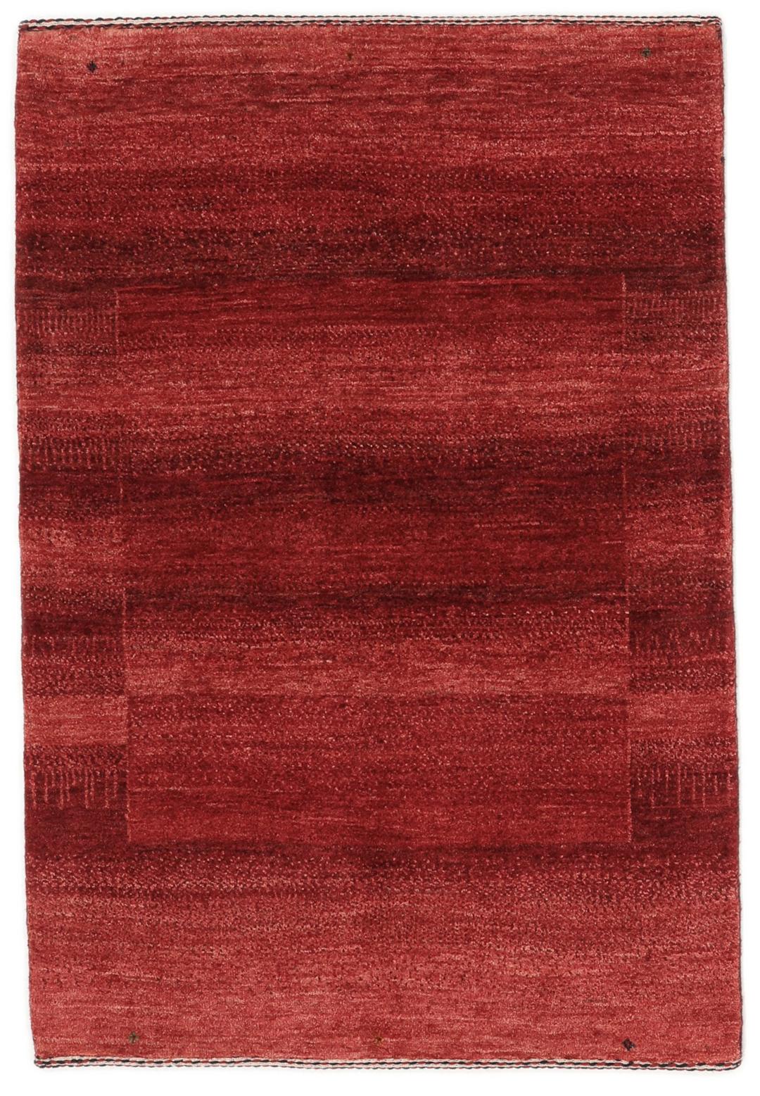 Ein rechteckiger, handgeknüpfter Loribaft Fine Teppich aus dem Mittleren Osten in tiefem Rot