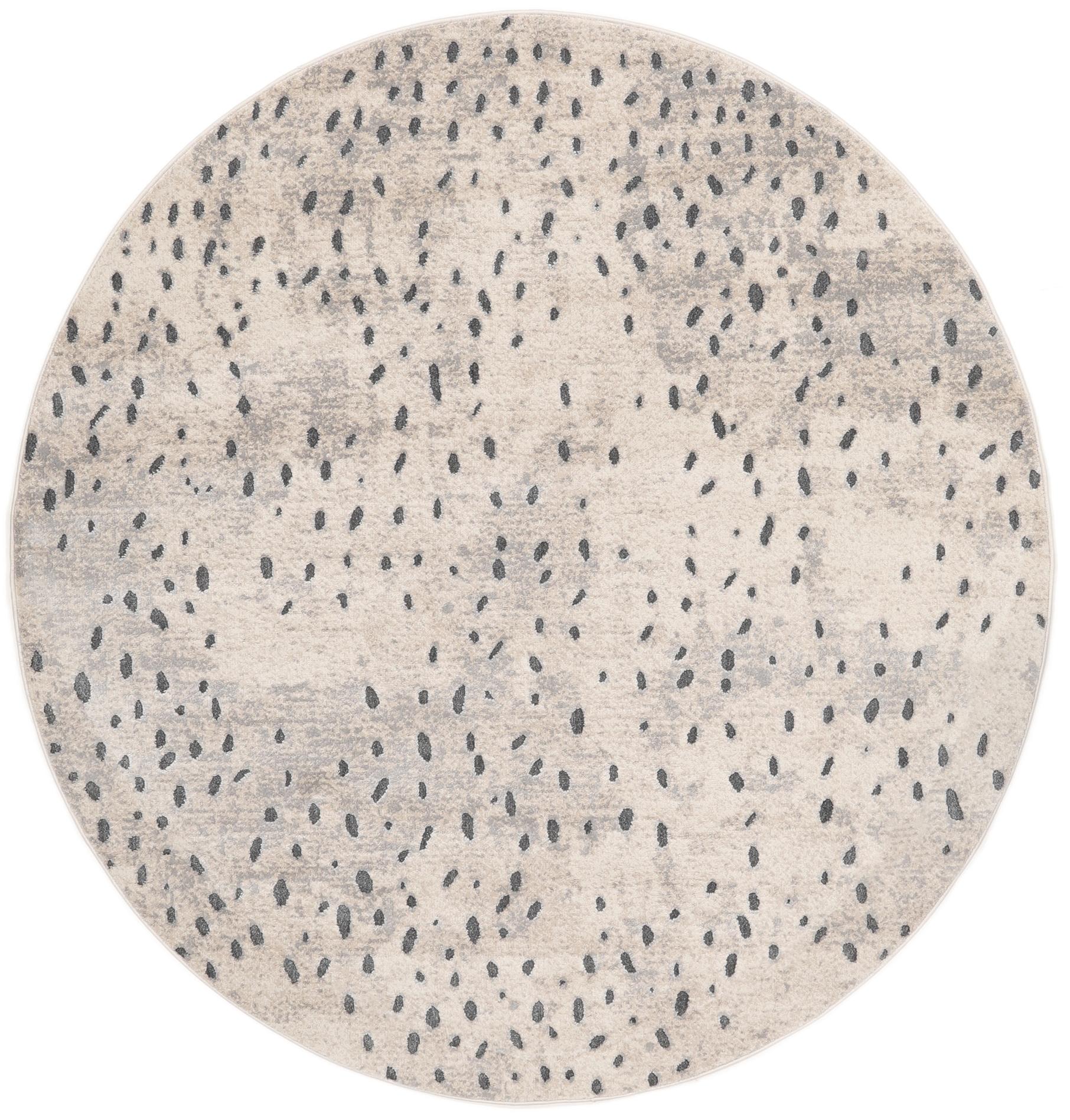 Rugvista core - Storm - Greige, Round Ø 200 cm Rug - Rugvista