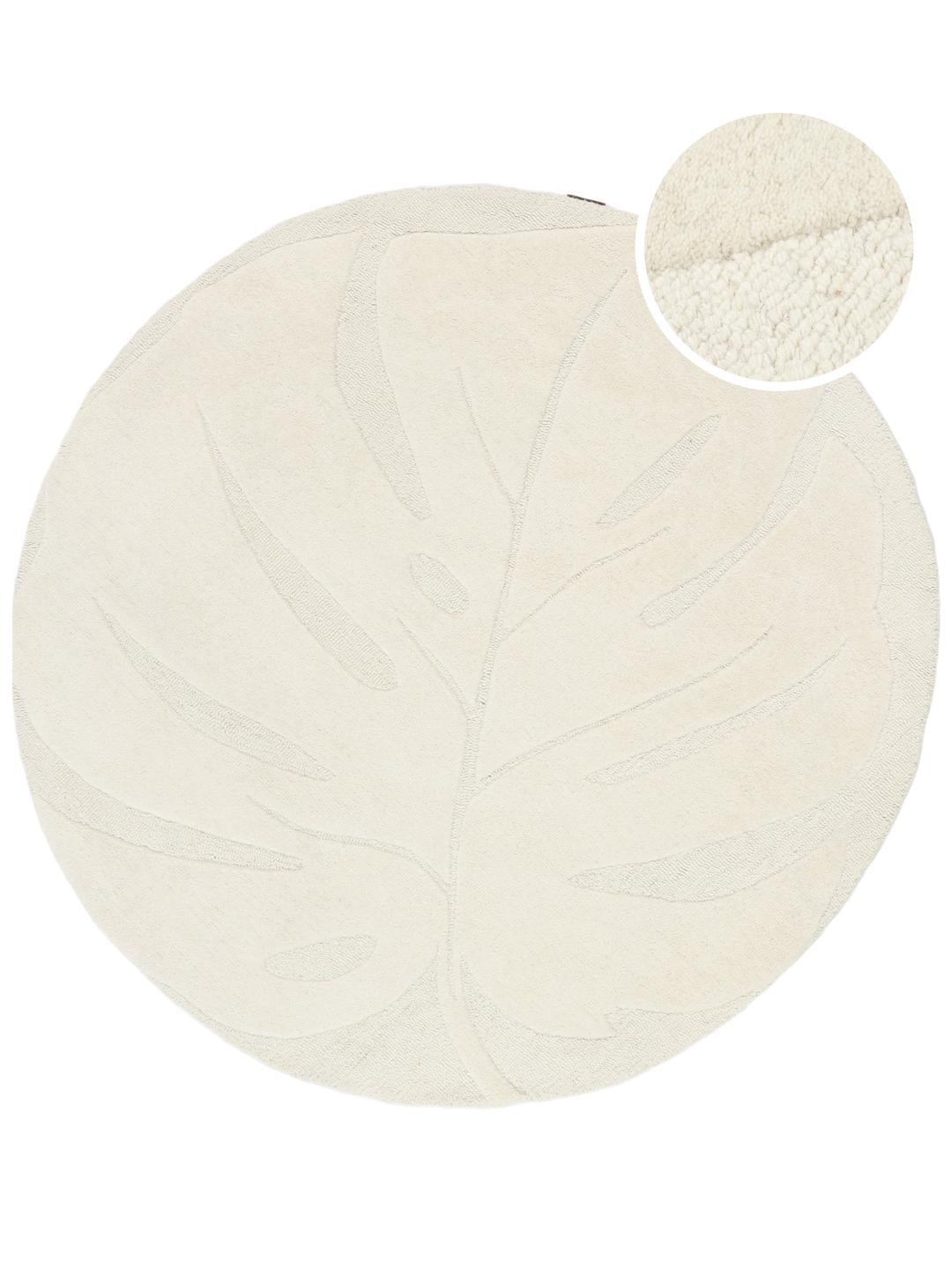 
    Monstera - Råhvid - 250 x 250 cm
  