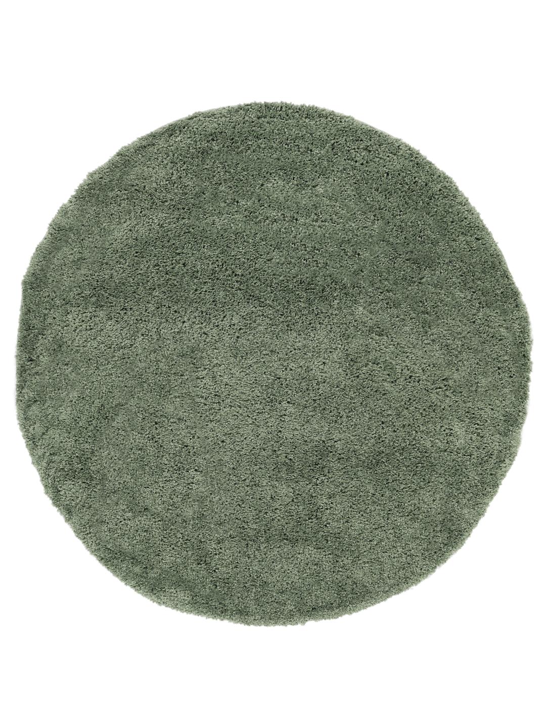 tapis vert rond