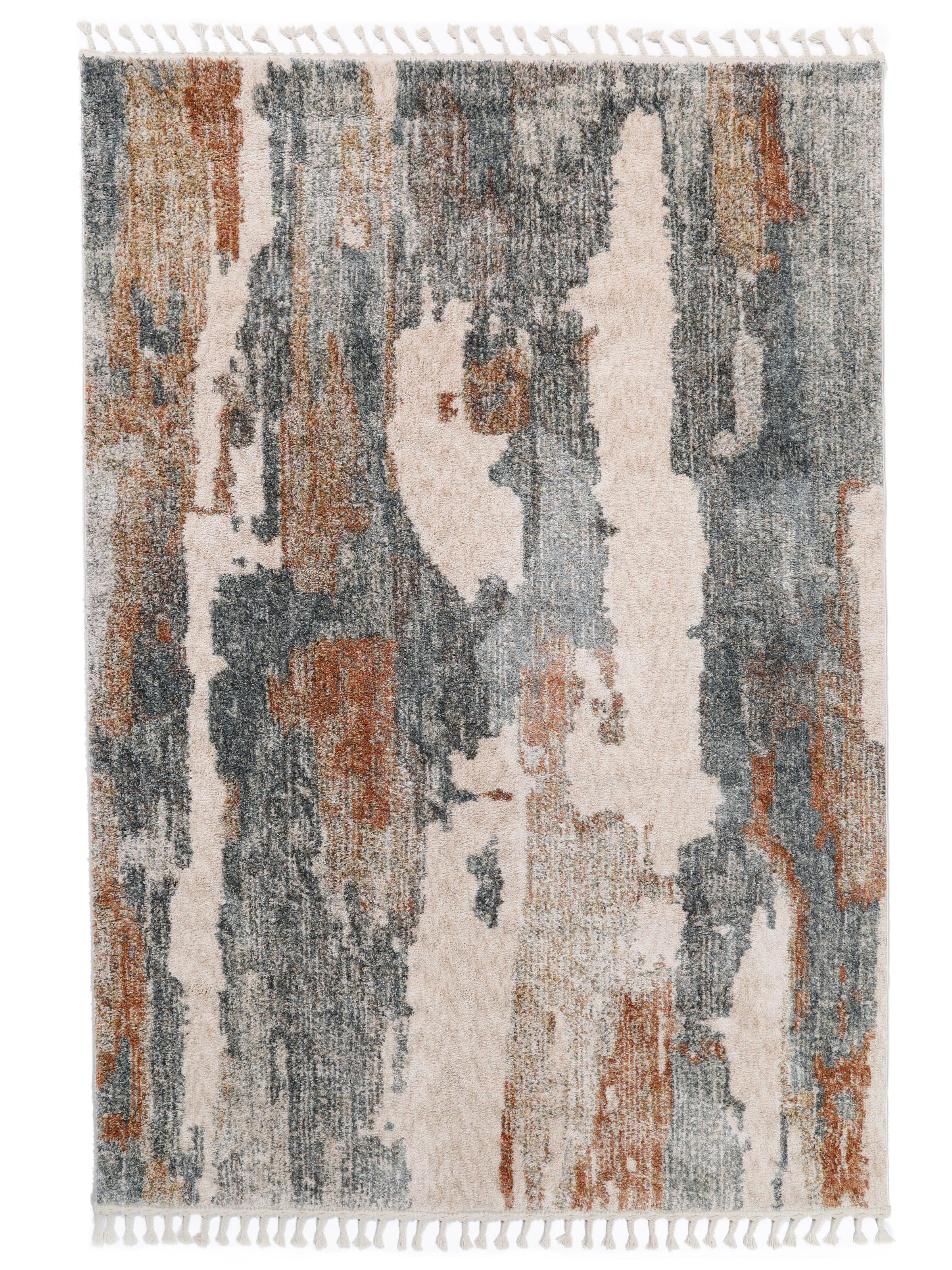 core - Broadway - Gris 240 x 340 cm Tapis En Viscose