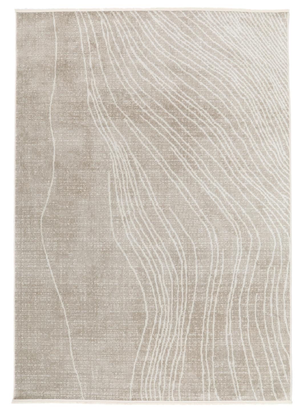 Rugvista essential - River - Greige / Natural White 200 x 300 cm Rug ...