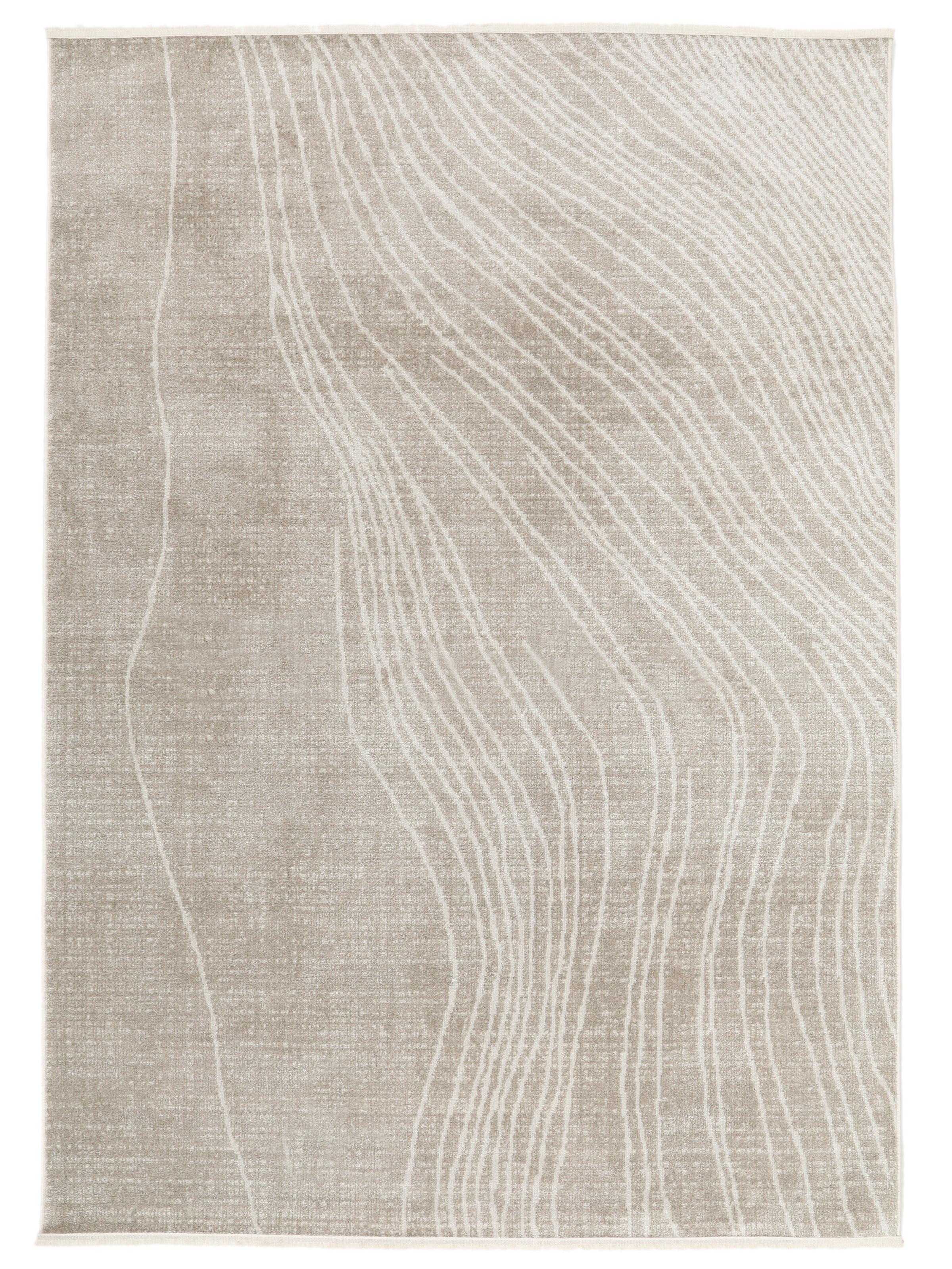 Rugvista essential - River - Greige / Natural White 160 x 230 cm Rug ...