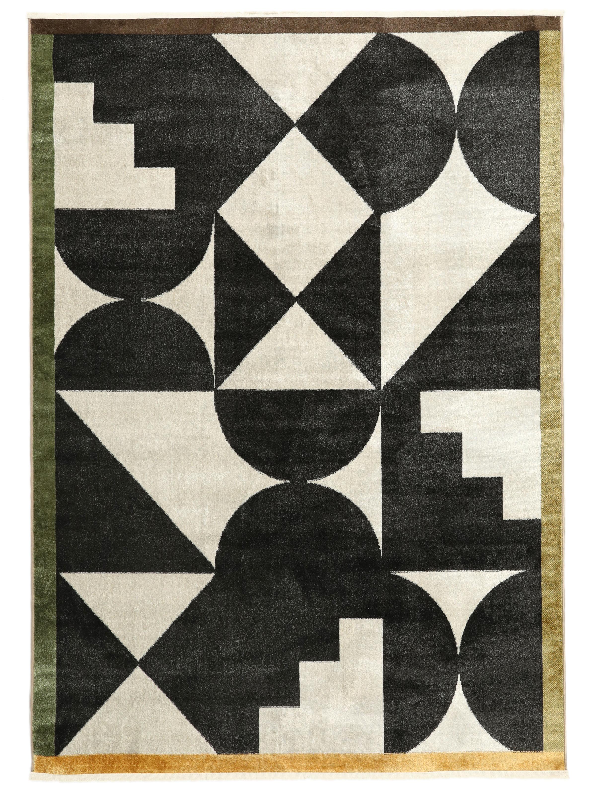 Rugvista essential - Roxy - Nero / Bianco 200 x 300 cm Tappeto - Rugvista