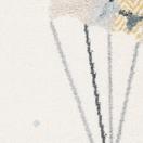 Blau / Off white