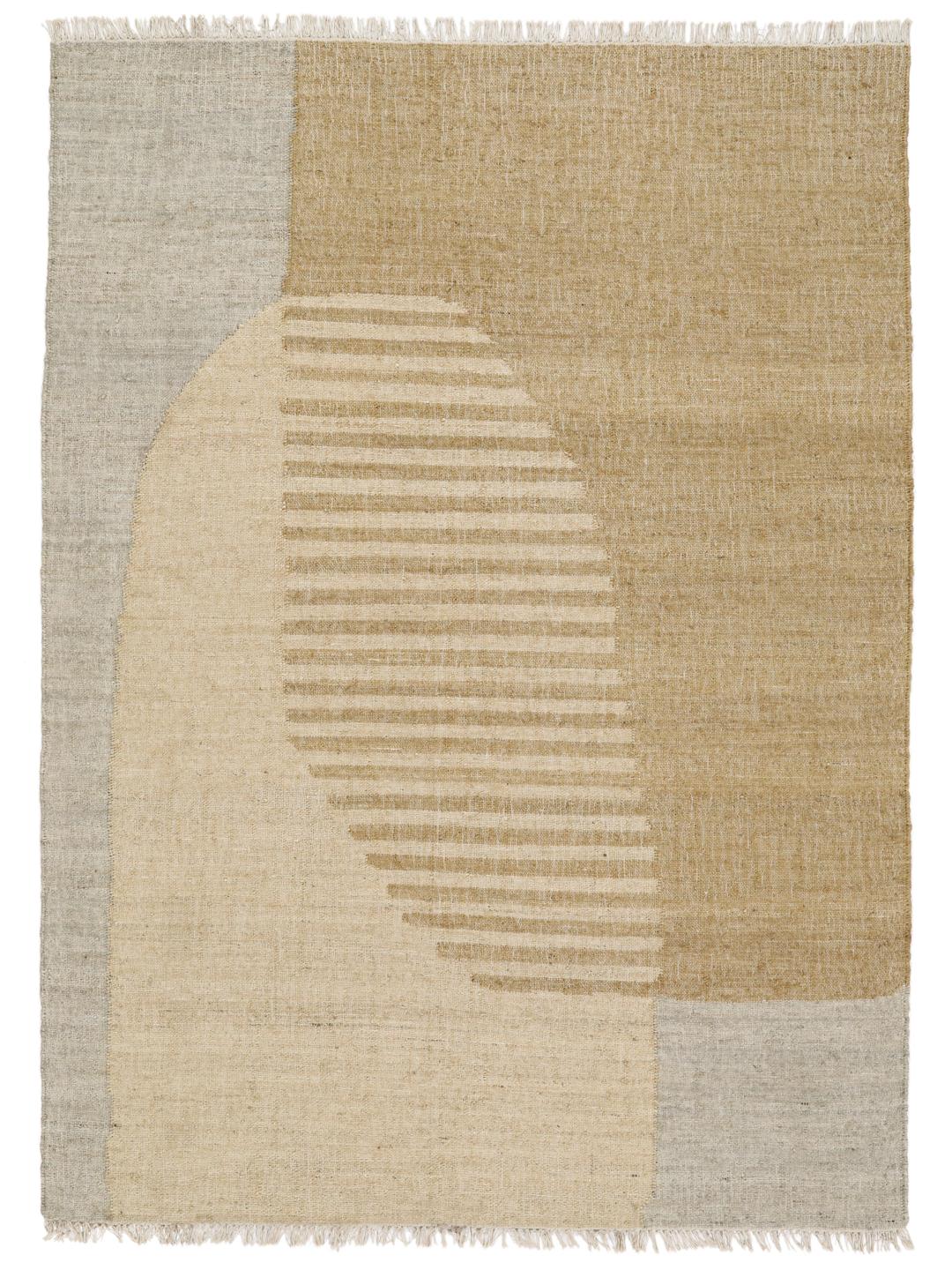 Touch Jute - Beige / Brun - 140 x 200 cm