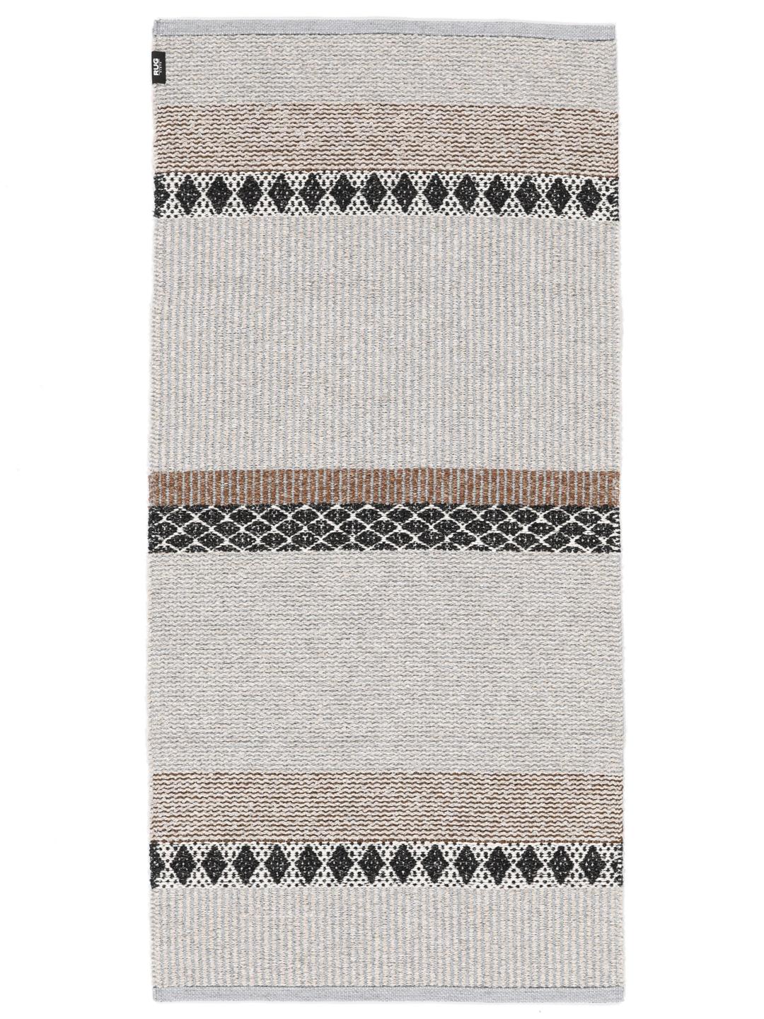 Matilda grijs en beige tapijt met geometrisch patroon