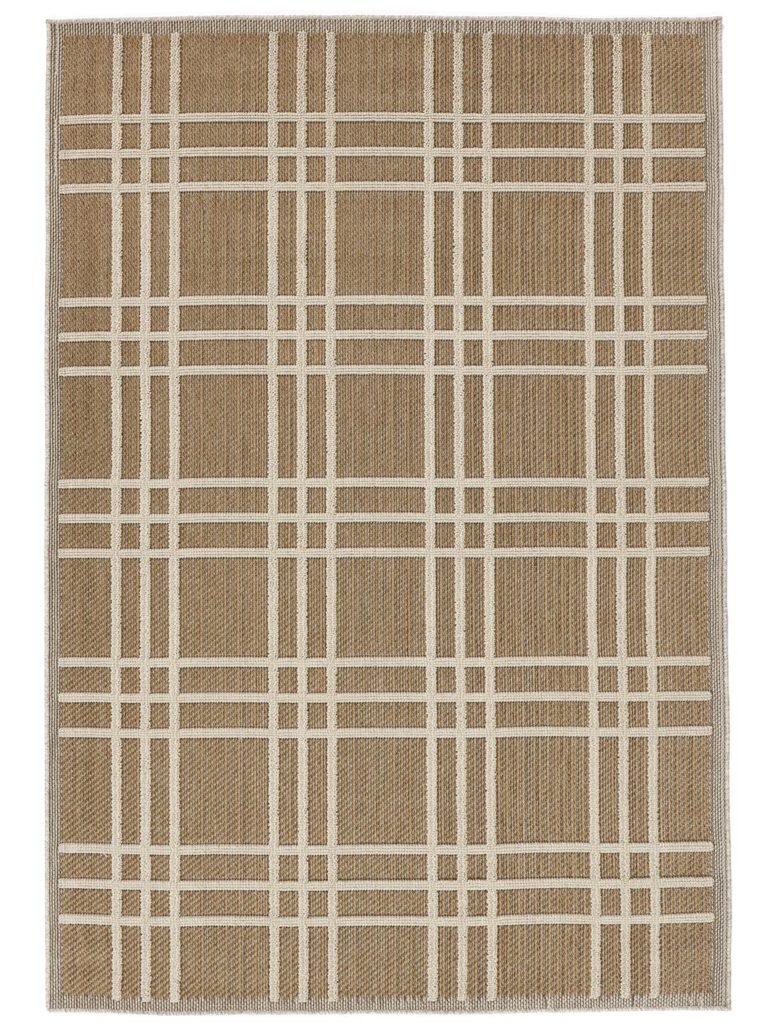 Rutan - Bruin - 160 x 230 cm