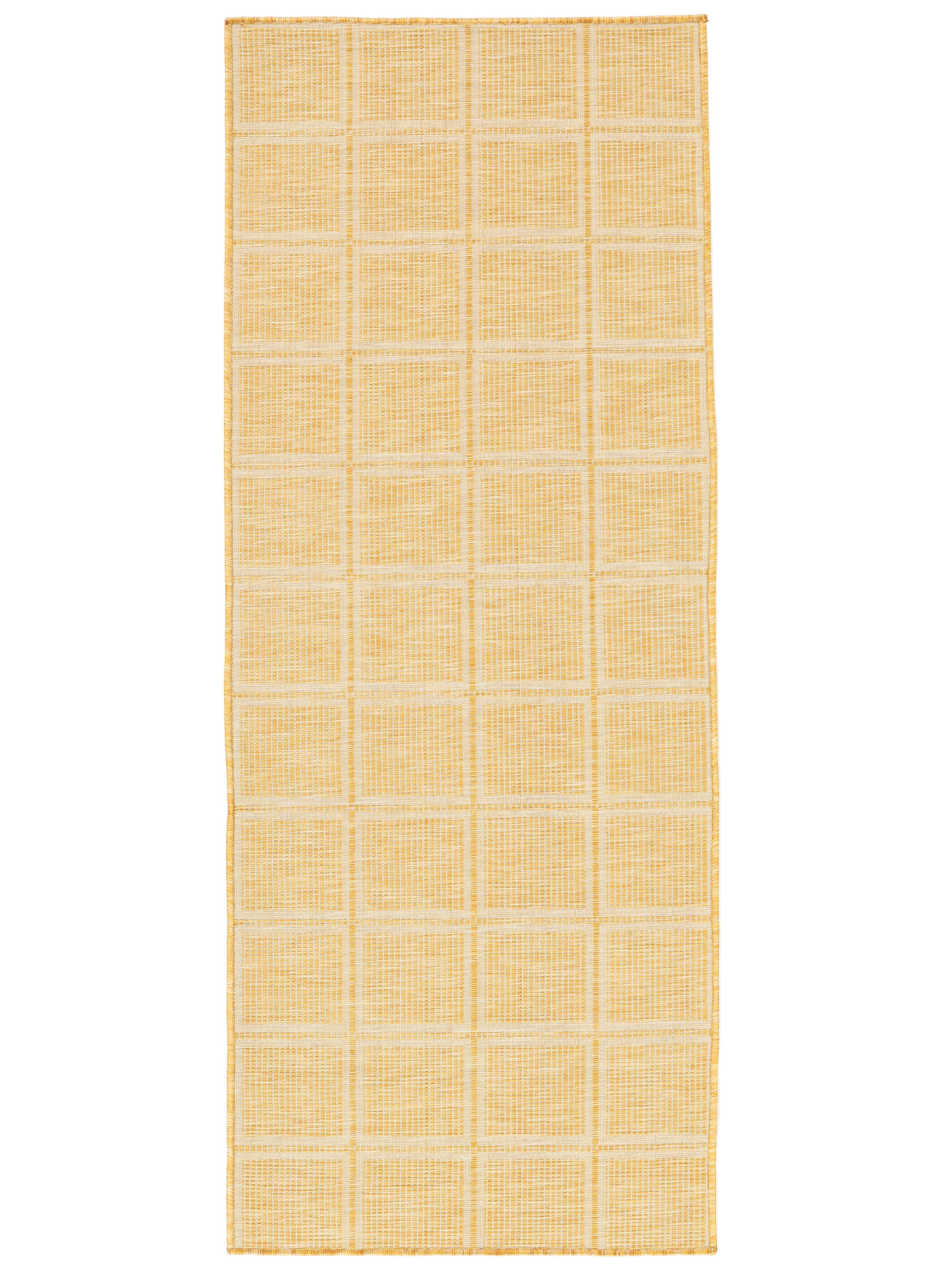 Rugvista essential - Rutax - Yellow, Runner 78 x 200 cm Rug
