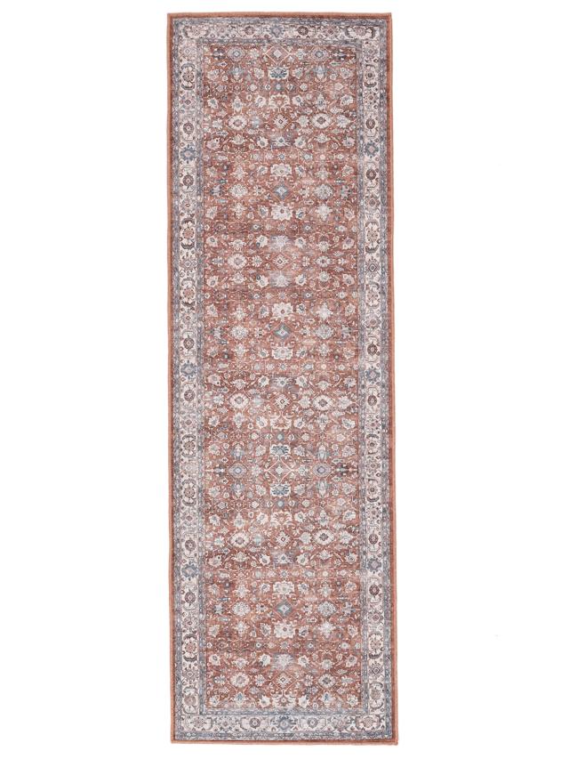 Tappeto Bagno Assorbente E Antiscivolo PERLARARA 65x150 Cm – Cotone Lavabile In Lavatrice – Colore Terra Iside