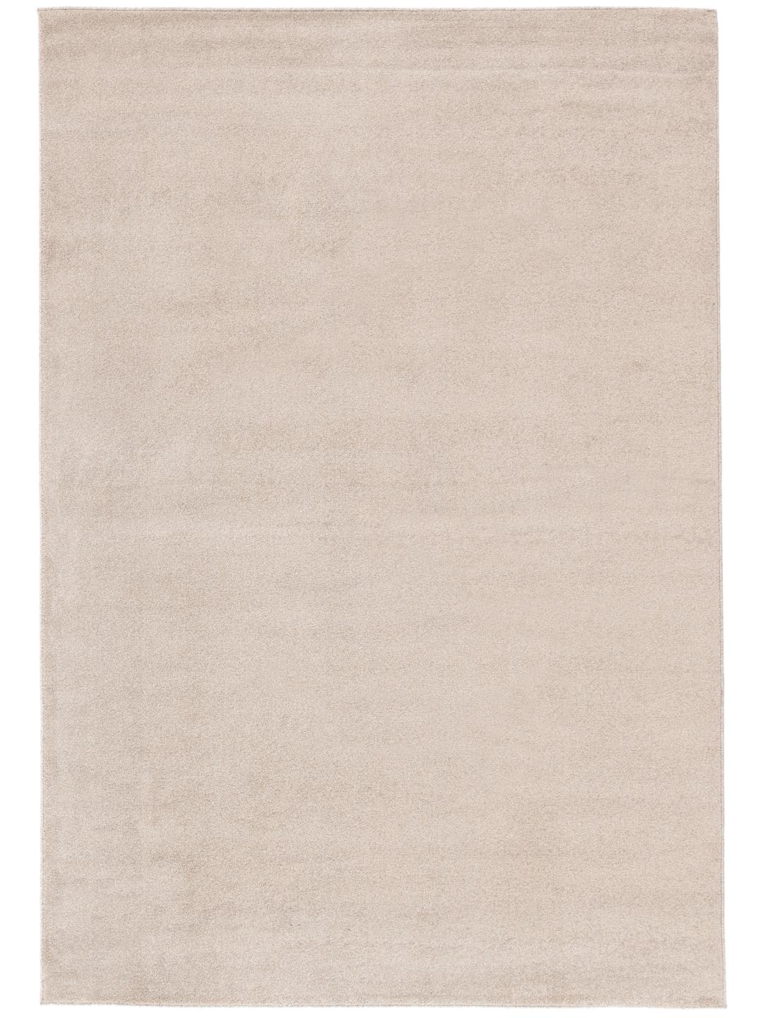 Beige vloerkleed met een zachte pool