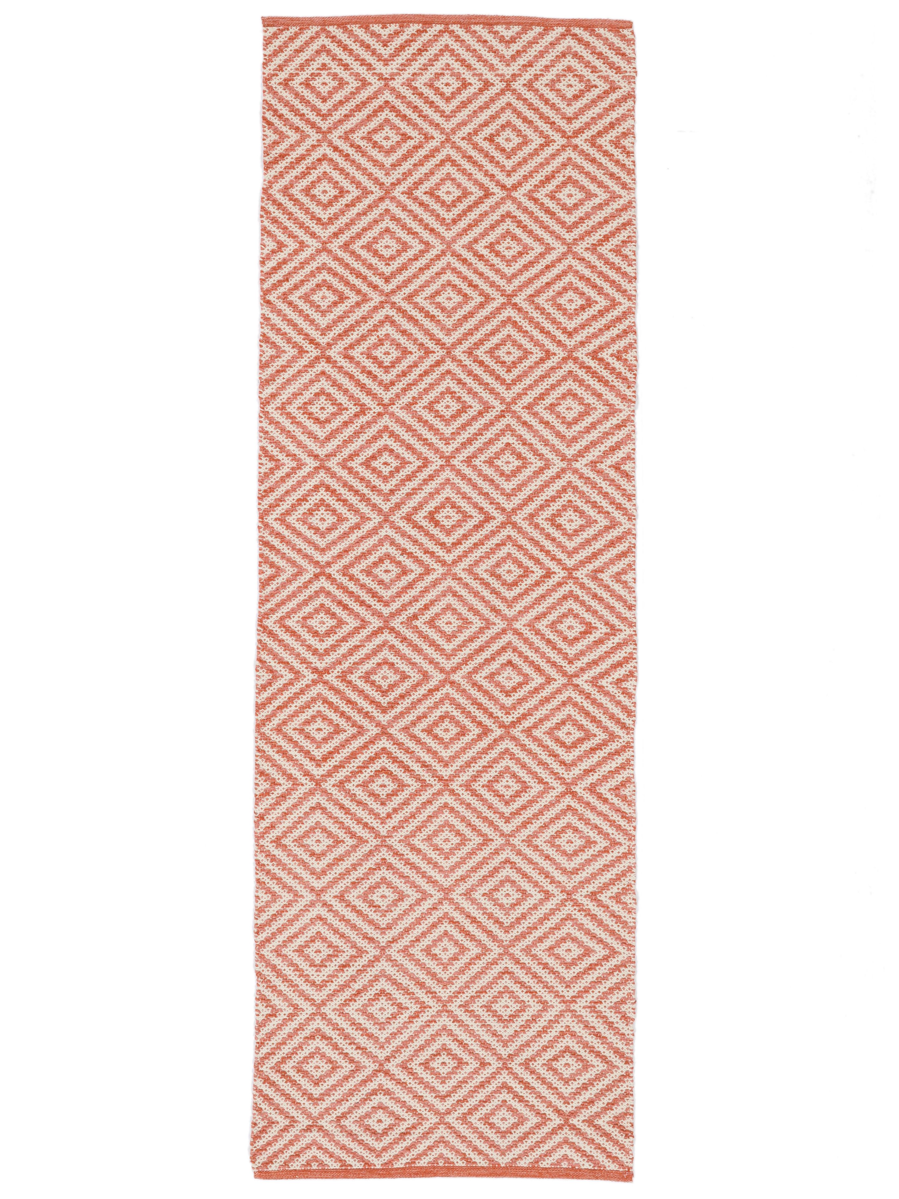 Vermelho coral/Branco