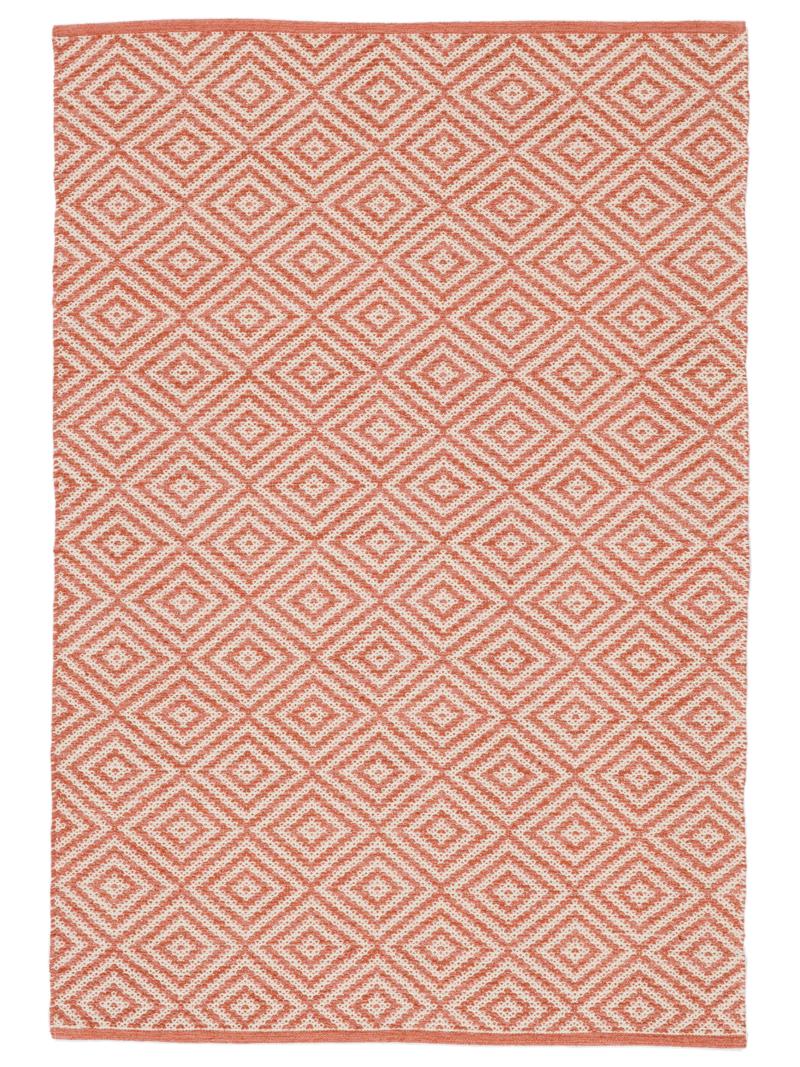 Solveig - Koraalrood / Wit