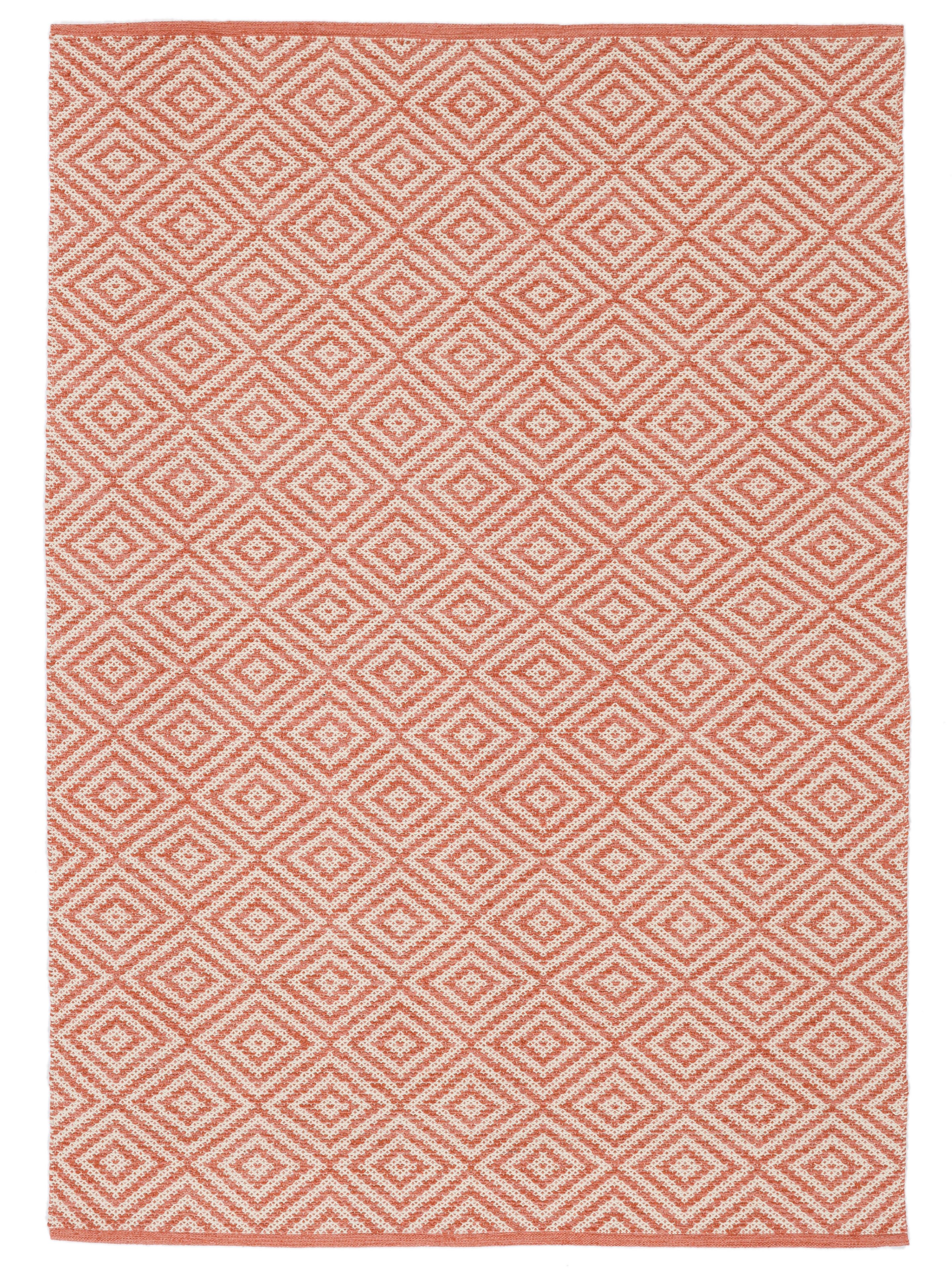 Koraalrood/Wit