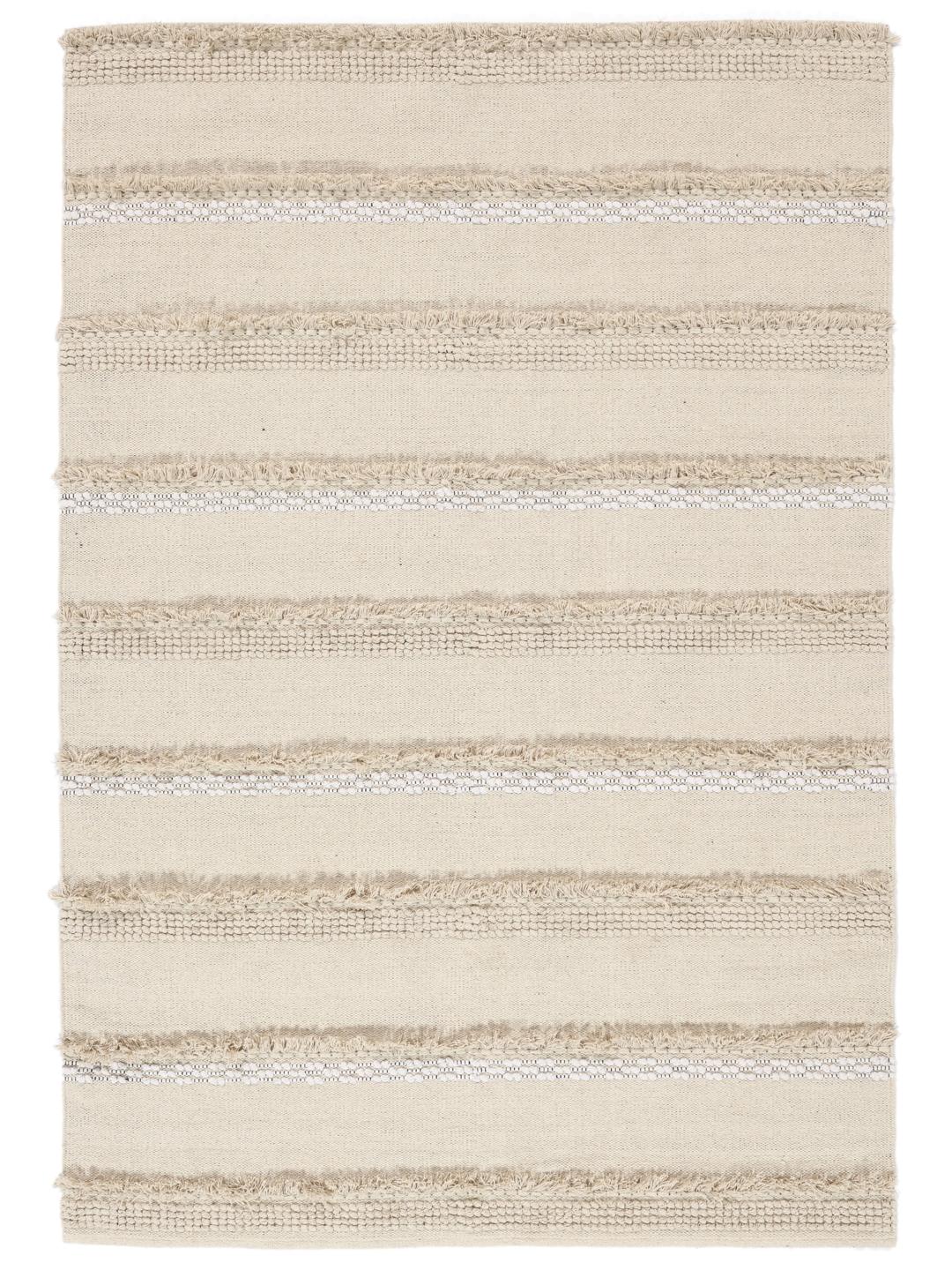 Zassa - Naturhvid / Hvid - 200 x 300 cm