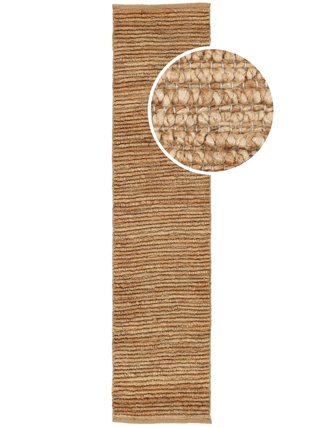 Tapis de couloir beige