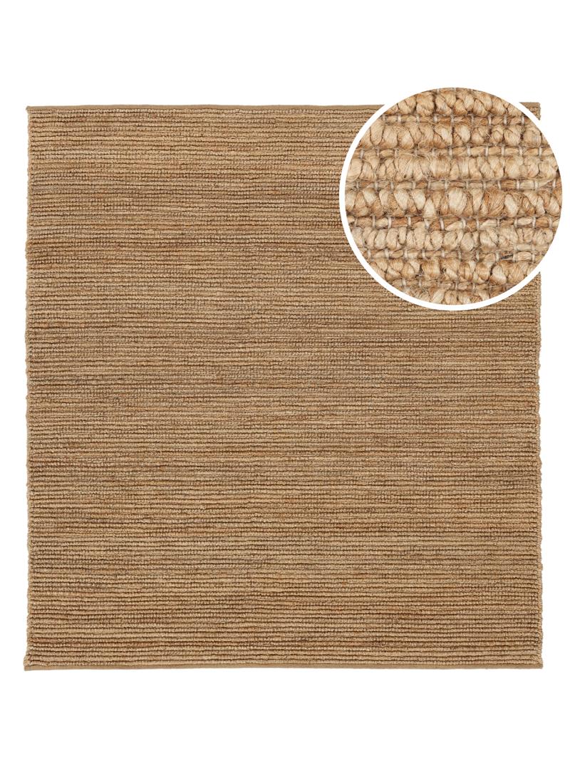 Jute Ribbed - Beige