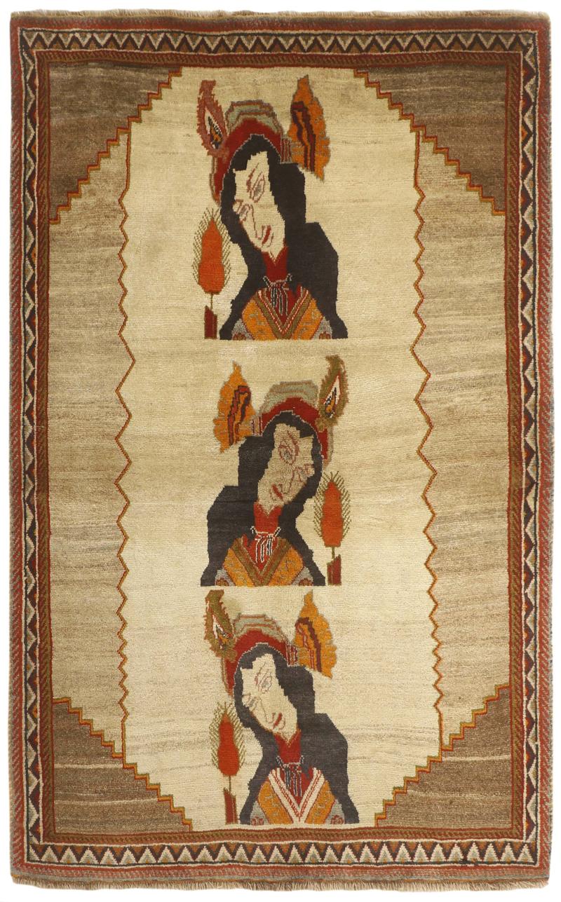Kashghai Old figuratief / geïllustreerd