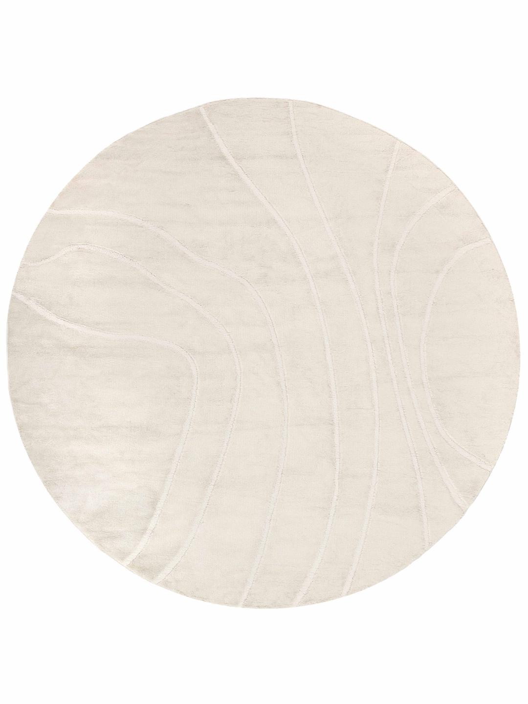 Rugvista essential - Bahia - Cream White, Round Ø 240 cm Rug - Rugvista