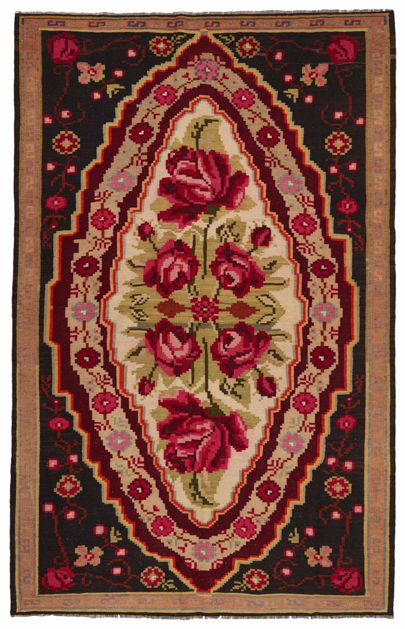 Rose Kelim Old