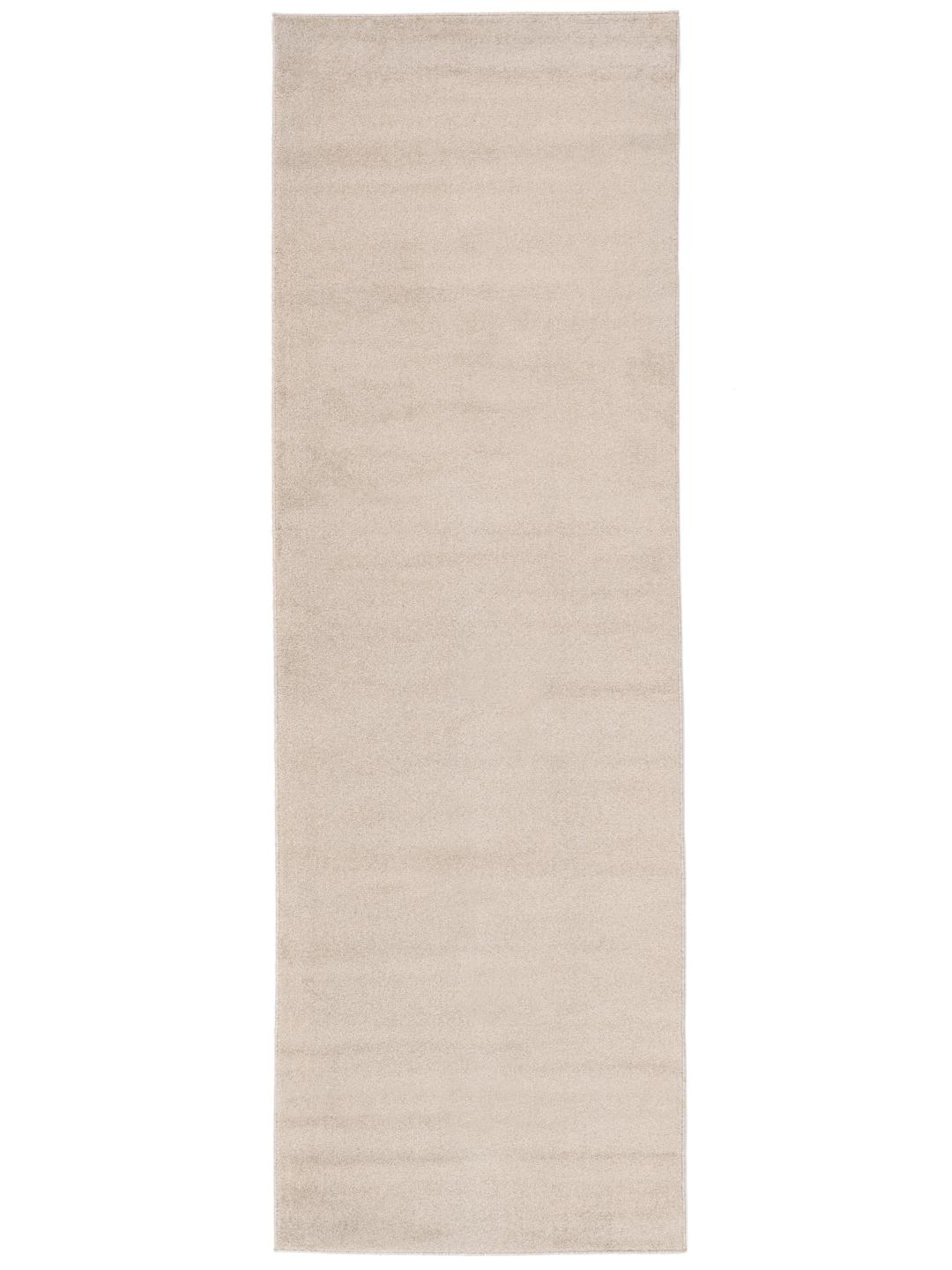 Beige runner rug