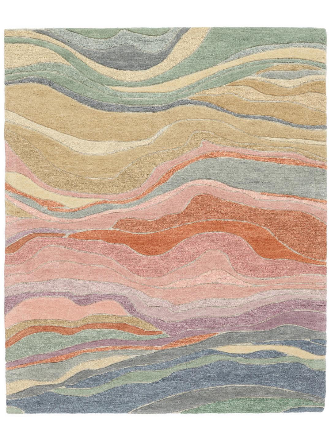 Marble Multicolor Rug - Rugvista