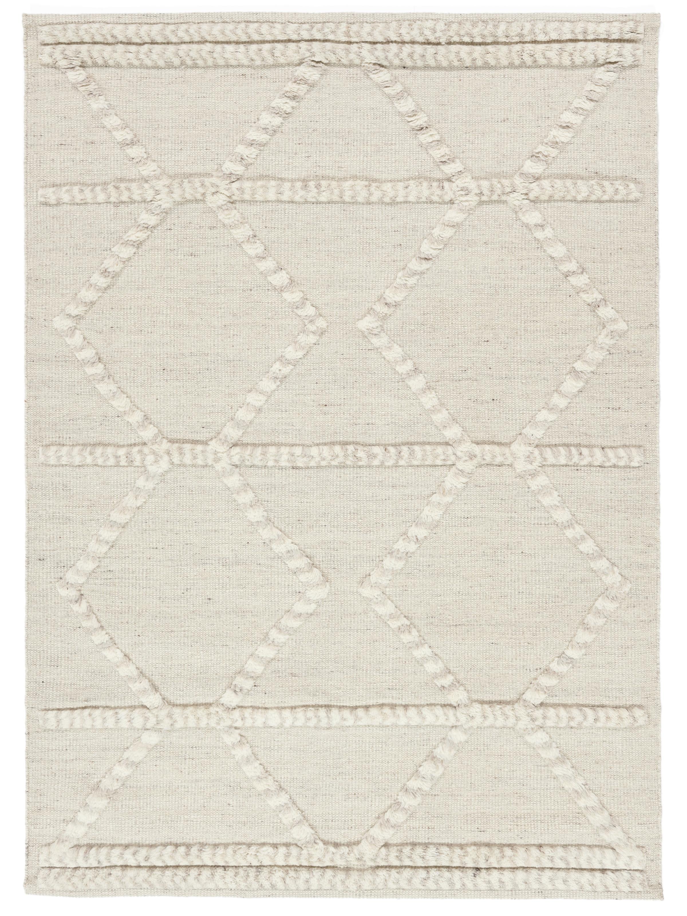 170cm Rug Rugvista core - Zira - Greige 170 x 240 cm Wool Rug - Rugvista