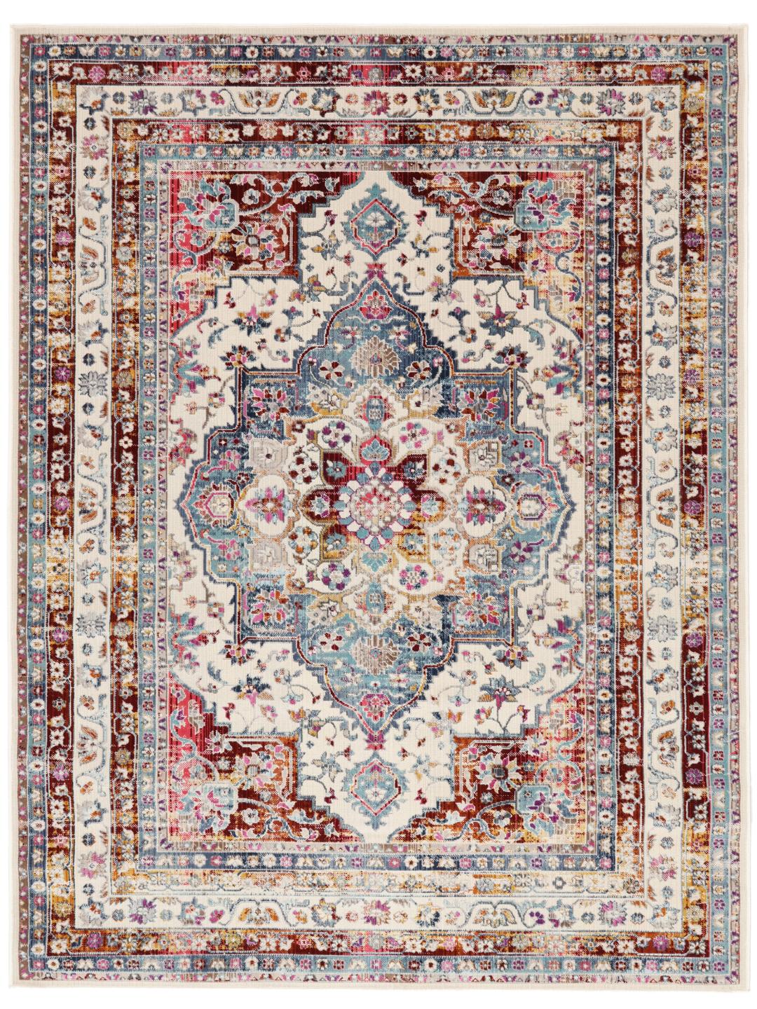 Detailed Rug Rosanna Multicolor Rug - Rugvista