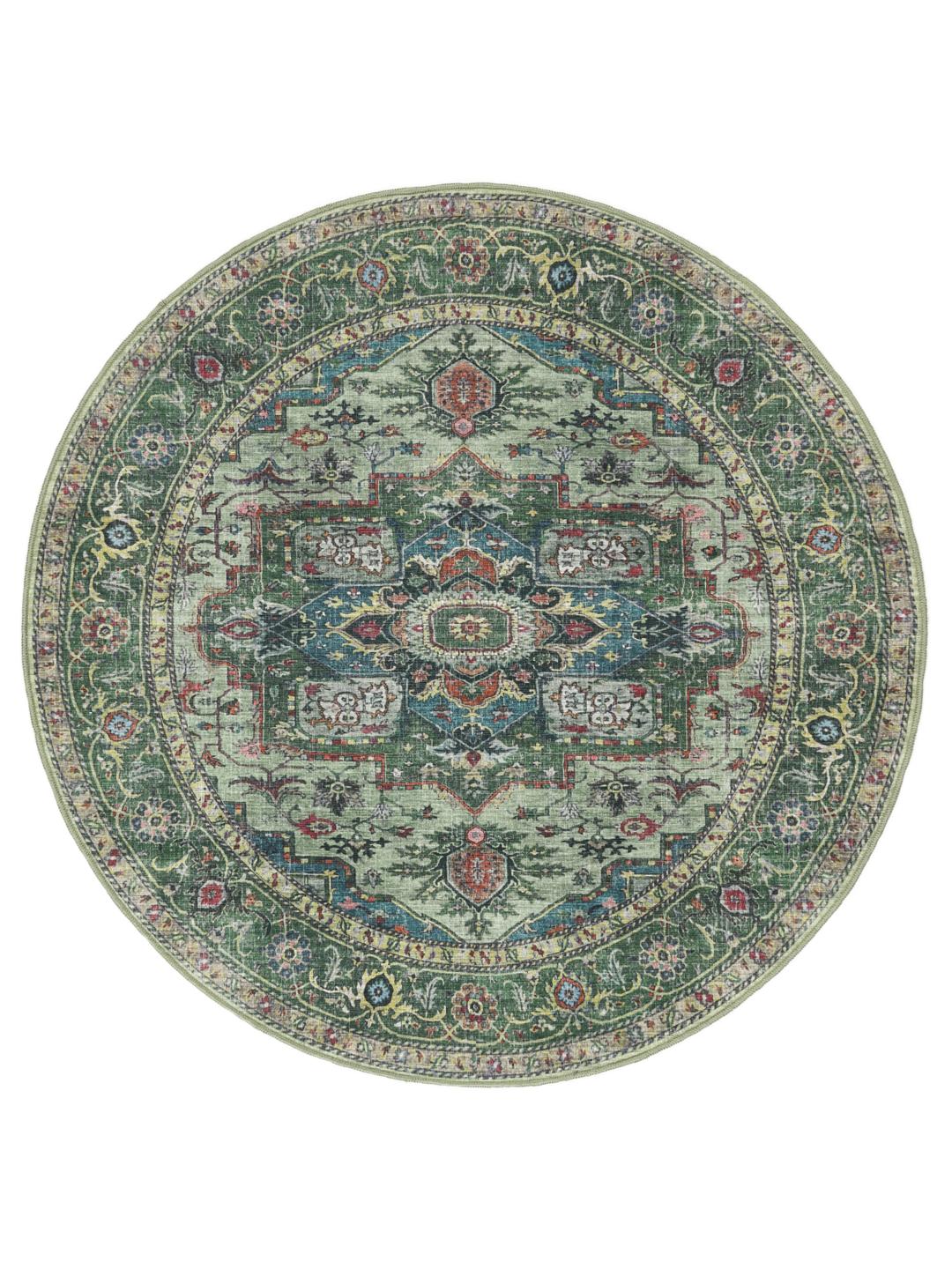 Georgia Oriental Grön Matta - Rugvista