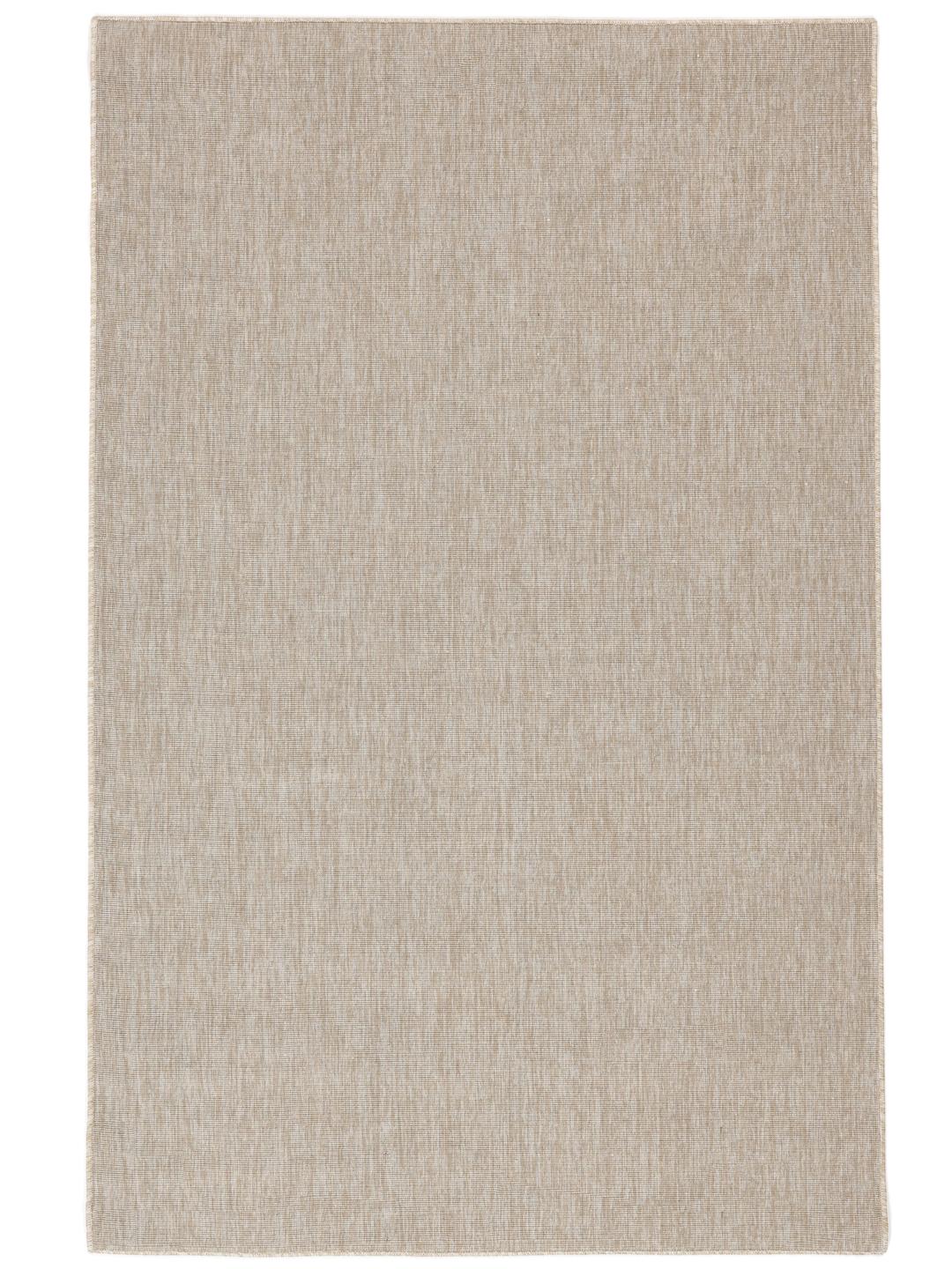 Beige tapijt met een vlakgeweven textuur