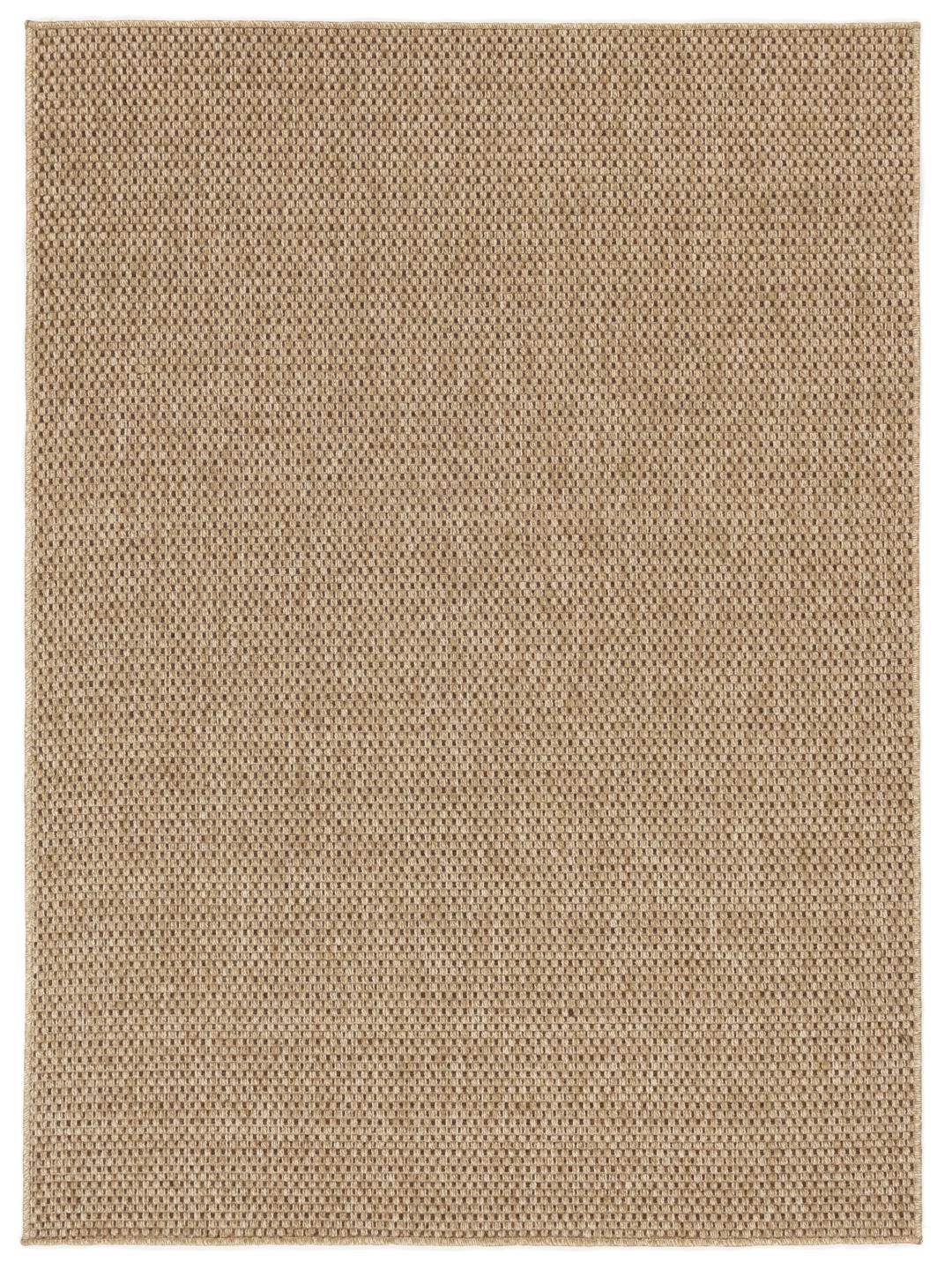 Beige geweven tapijt