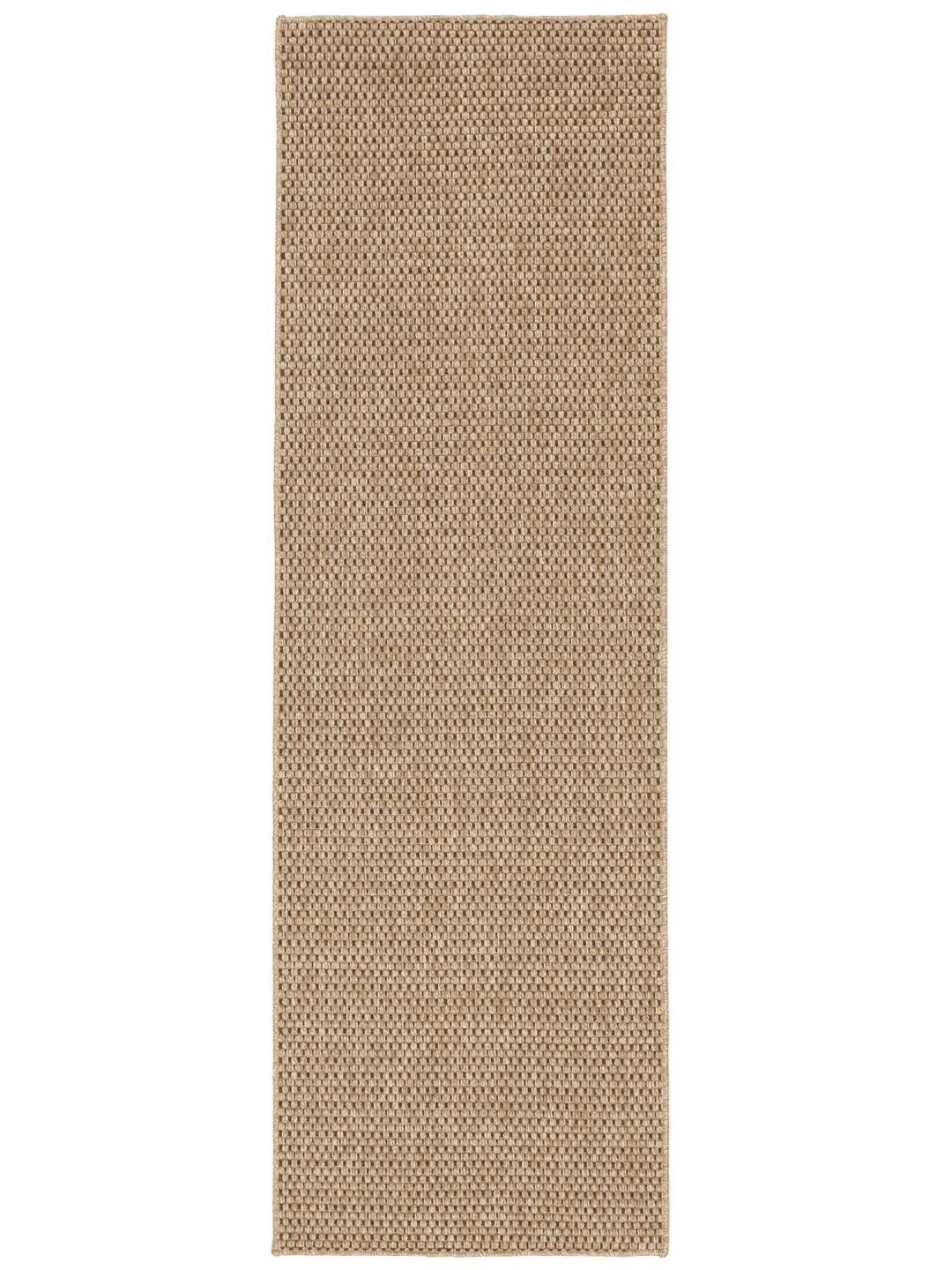 beige loper vloerkleed