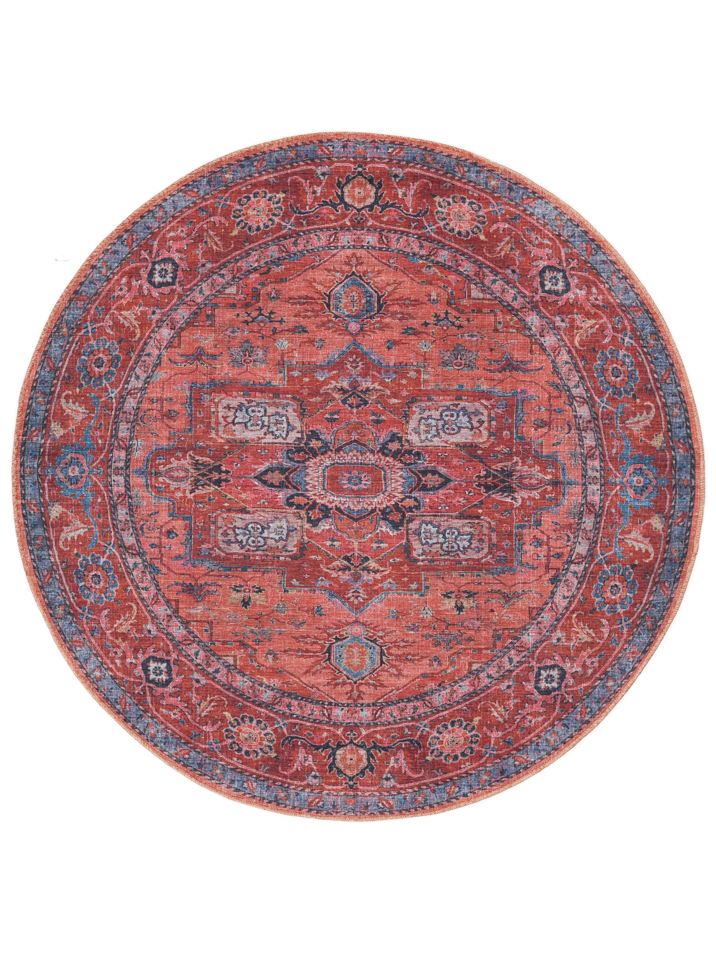 Rugvista essential - Georgia Oriental - Red / Blue 200 x 300 cm