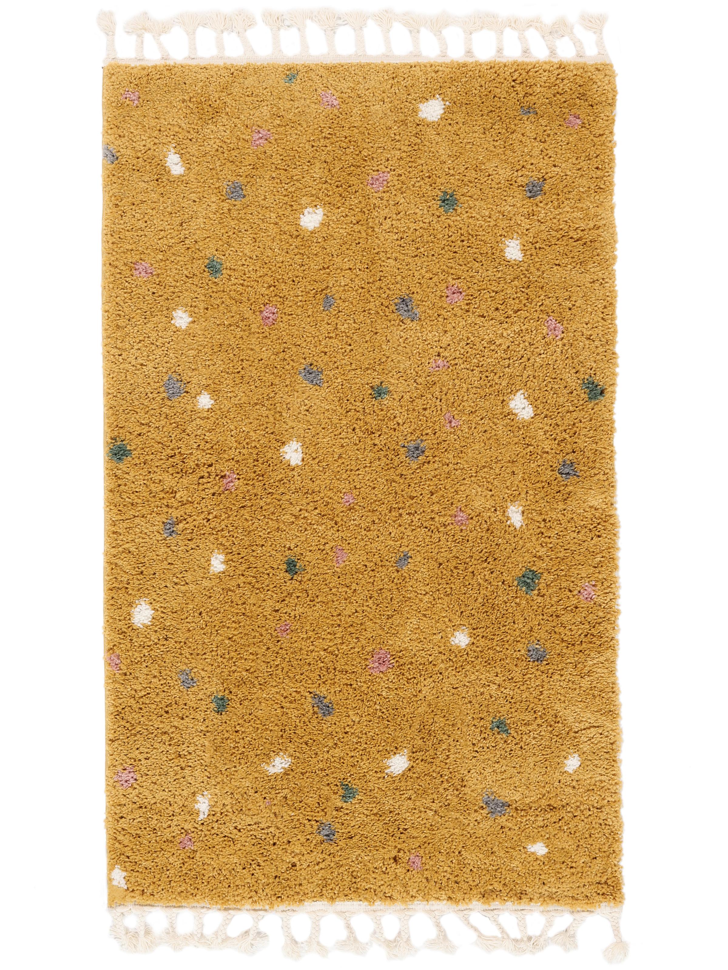 Conveti Rug Rugvista essential - Confetti - Yellow 100 x 160 cm Rug - Rugvista