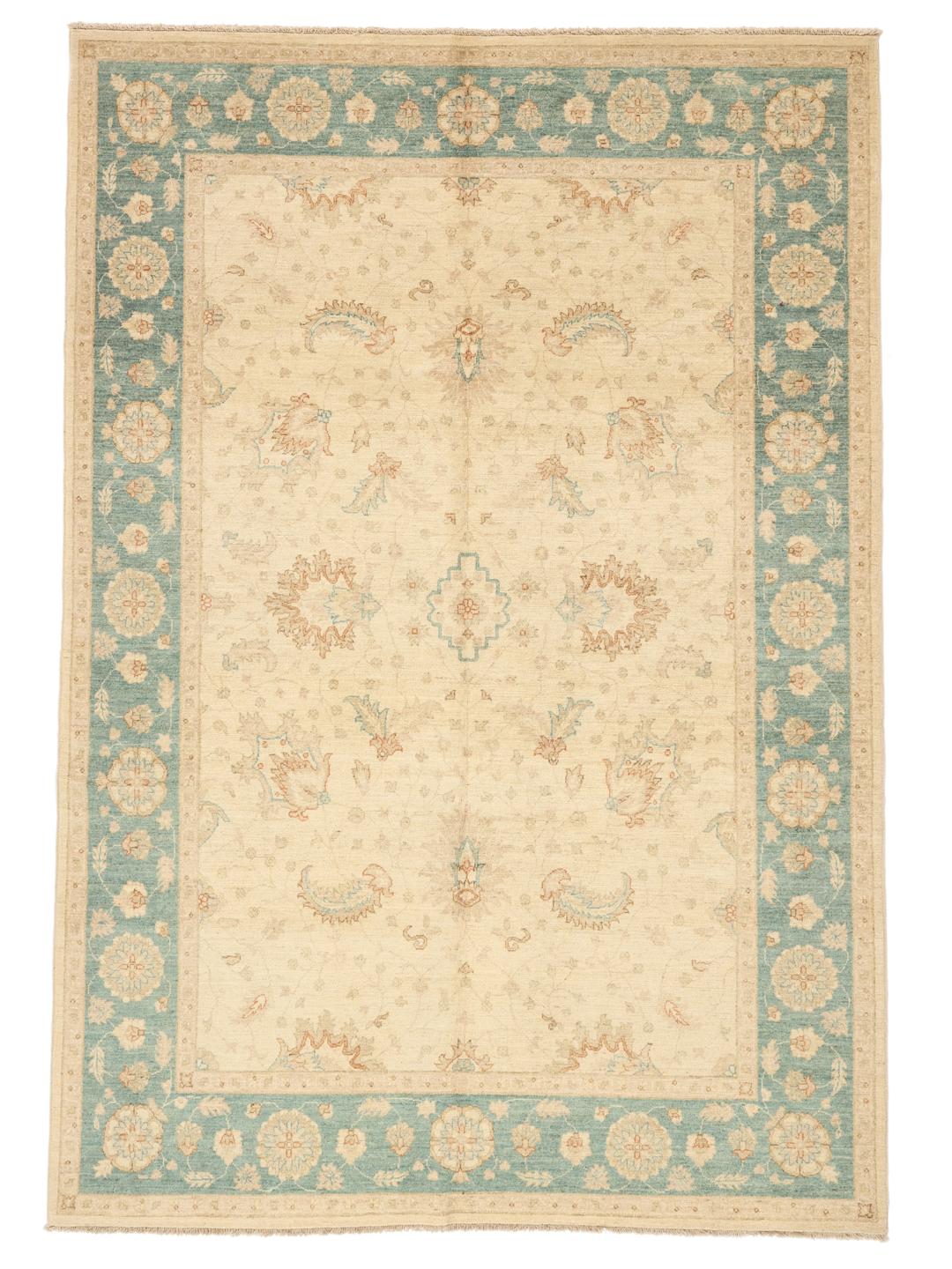 Ziegler - Beige / Orange - 204 x 297 cm