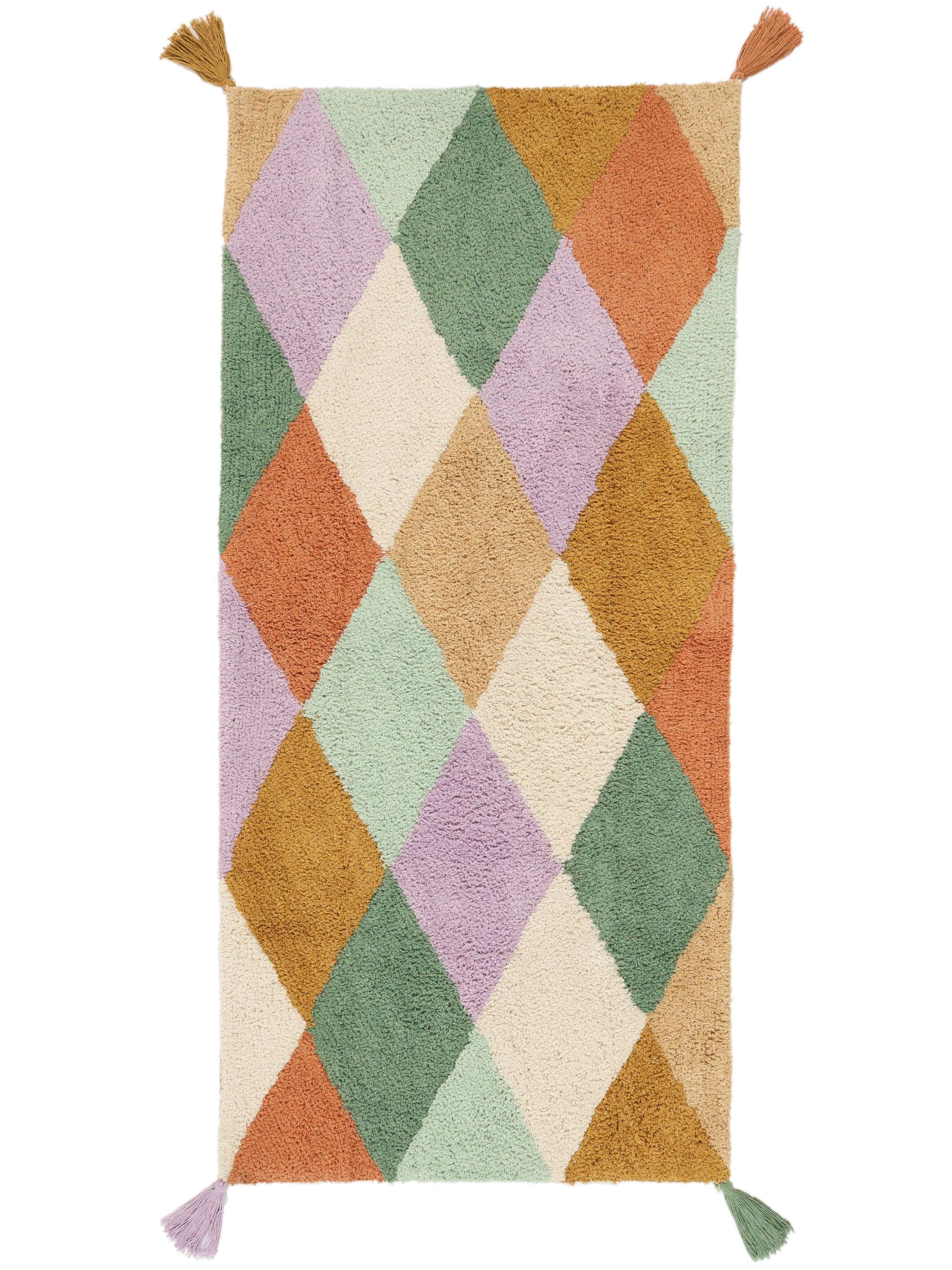 Rugvista core - Lulu - Multicolor 70 x 150 cm Cotton Rug - Rugvista
