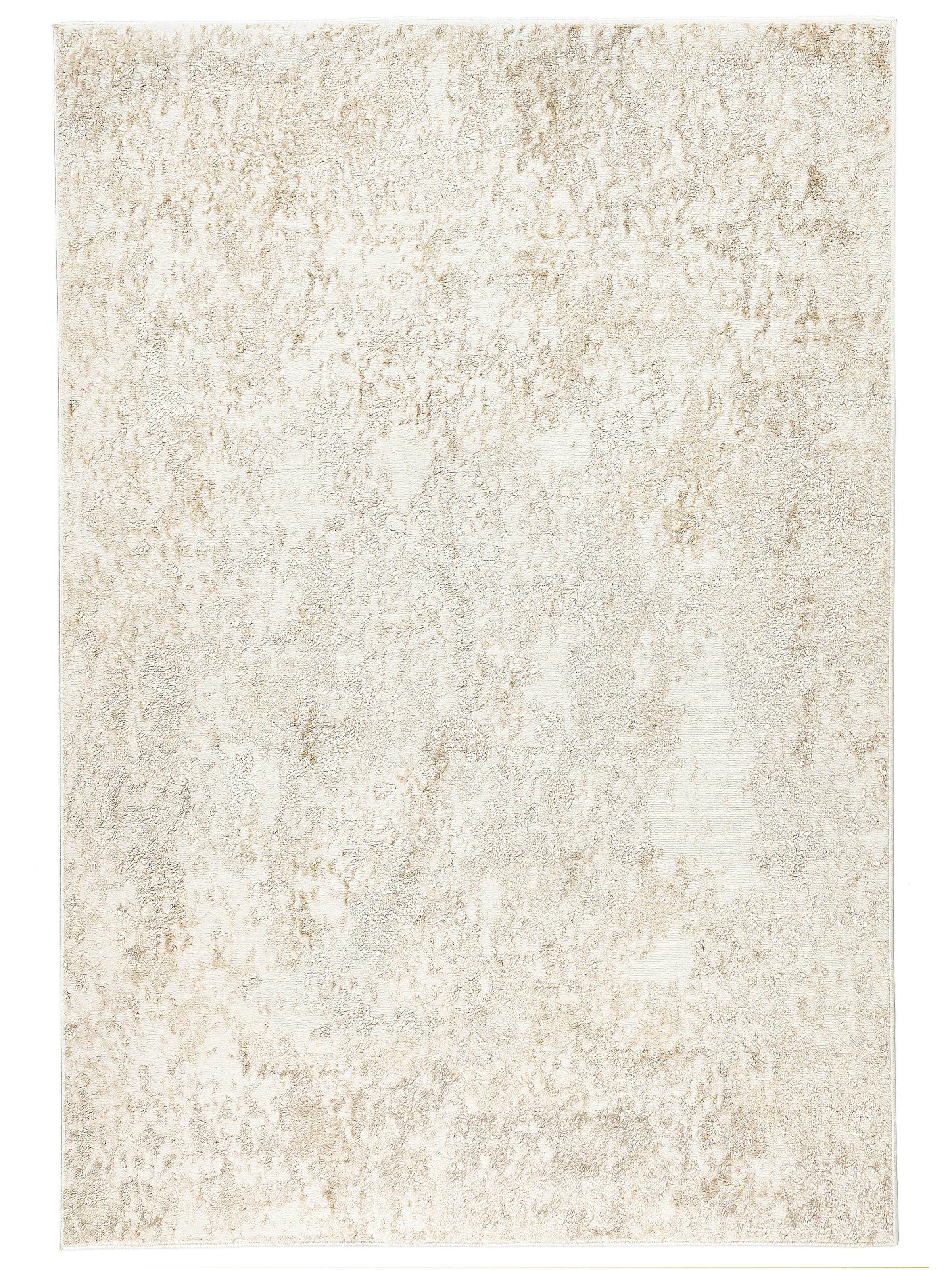 Rugvista essential - Sterling - White / Light Beige 140 x 200 cm Rug ...