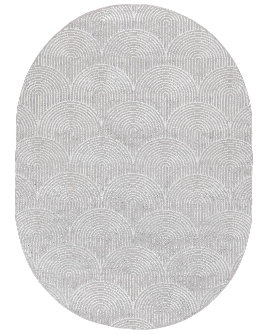 Art Deco - Grijs / Zilvergrijs - 300 x 400 cm