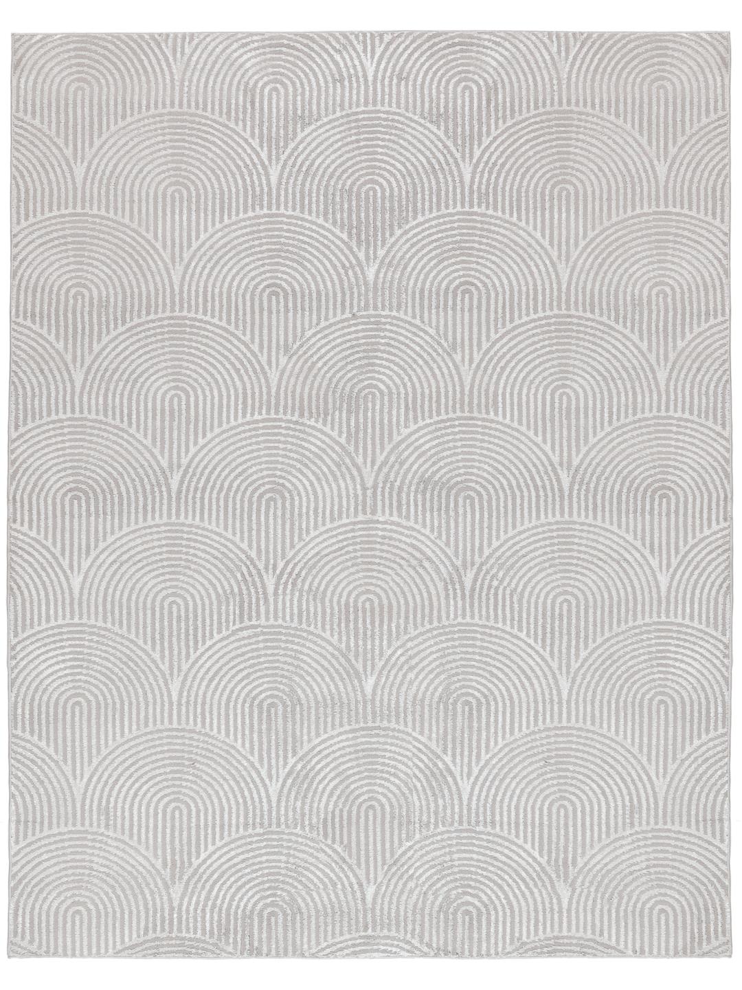 Art Deco - Grey / Silver grey - 300 x 400 cm