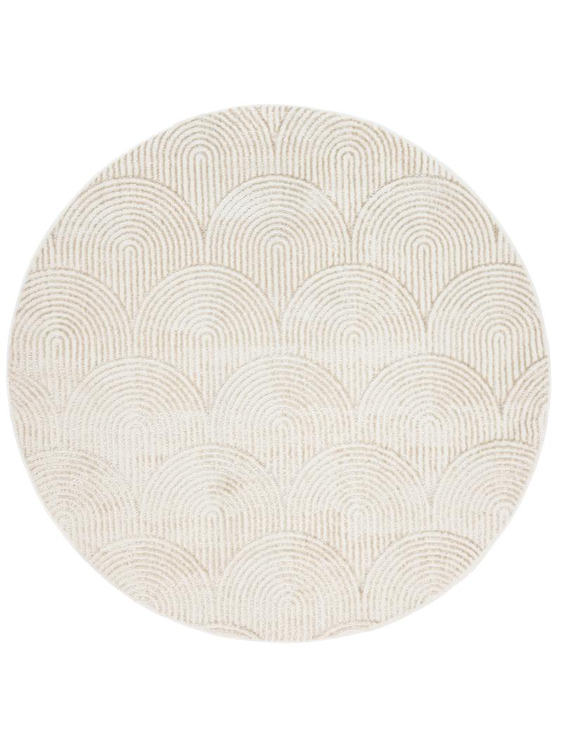Art Deco - Wit / Lichtbeige