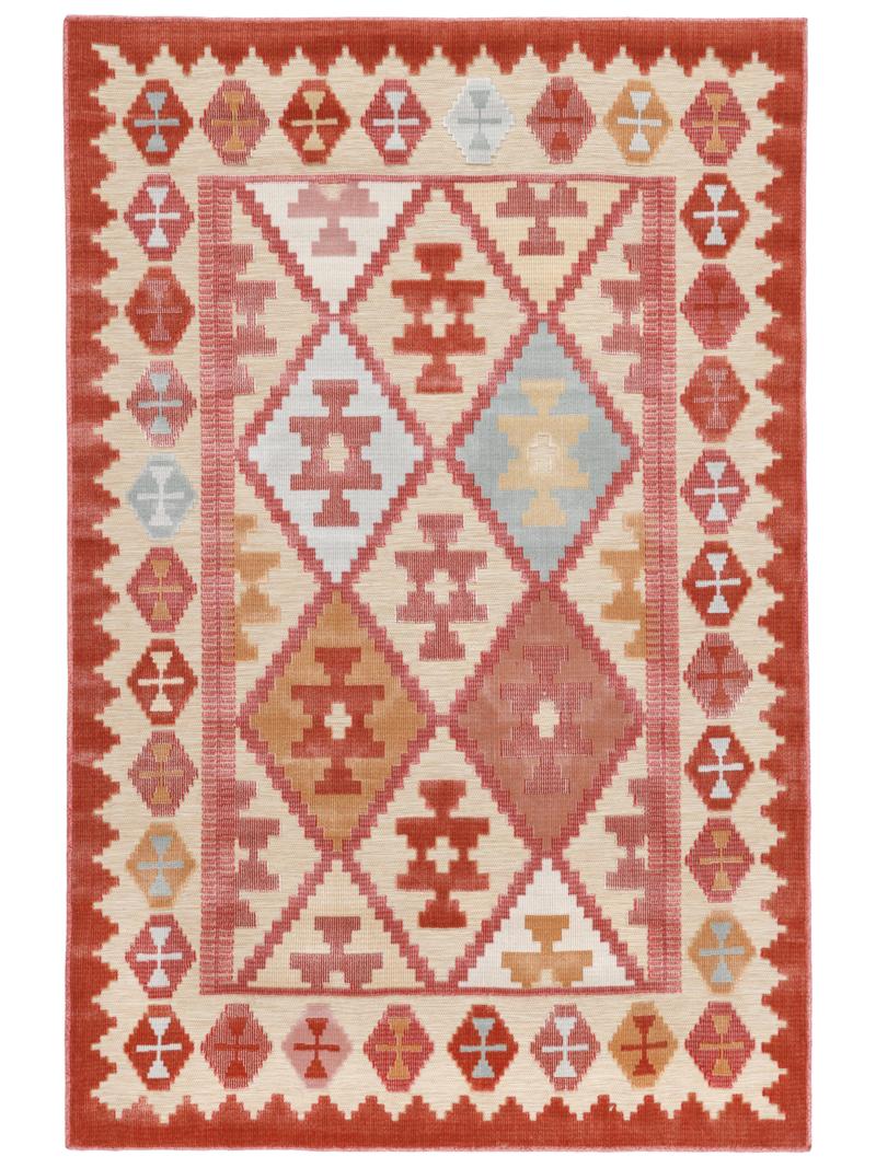 Saga Kilim - Beige / Multicolor