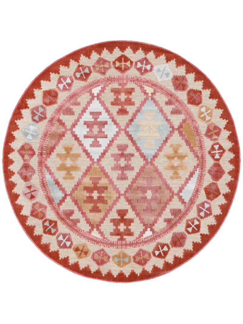 Saga Kilim - Beige / Multicolor