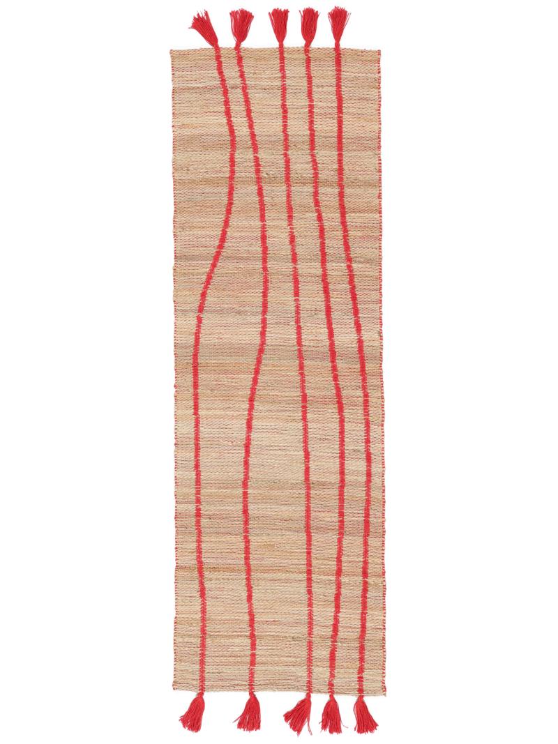 Waves - Beige / Rood
